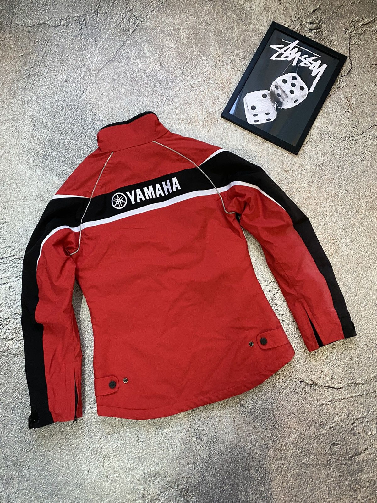 Vintage × Yamaha YAMAHA RACING JACKET MOTO NASCAR Size M / US 6-8 / IT 42-44 - 4 Thumbnail
