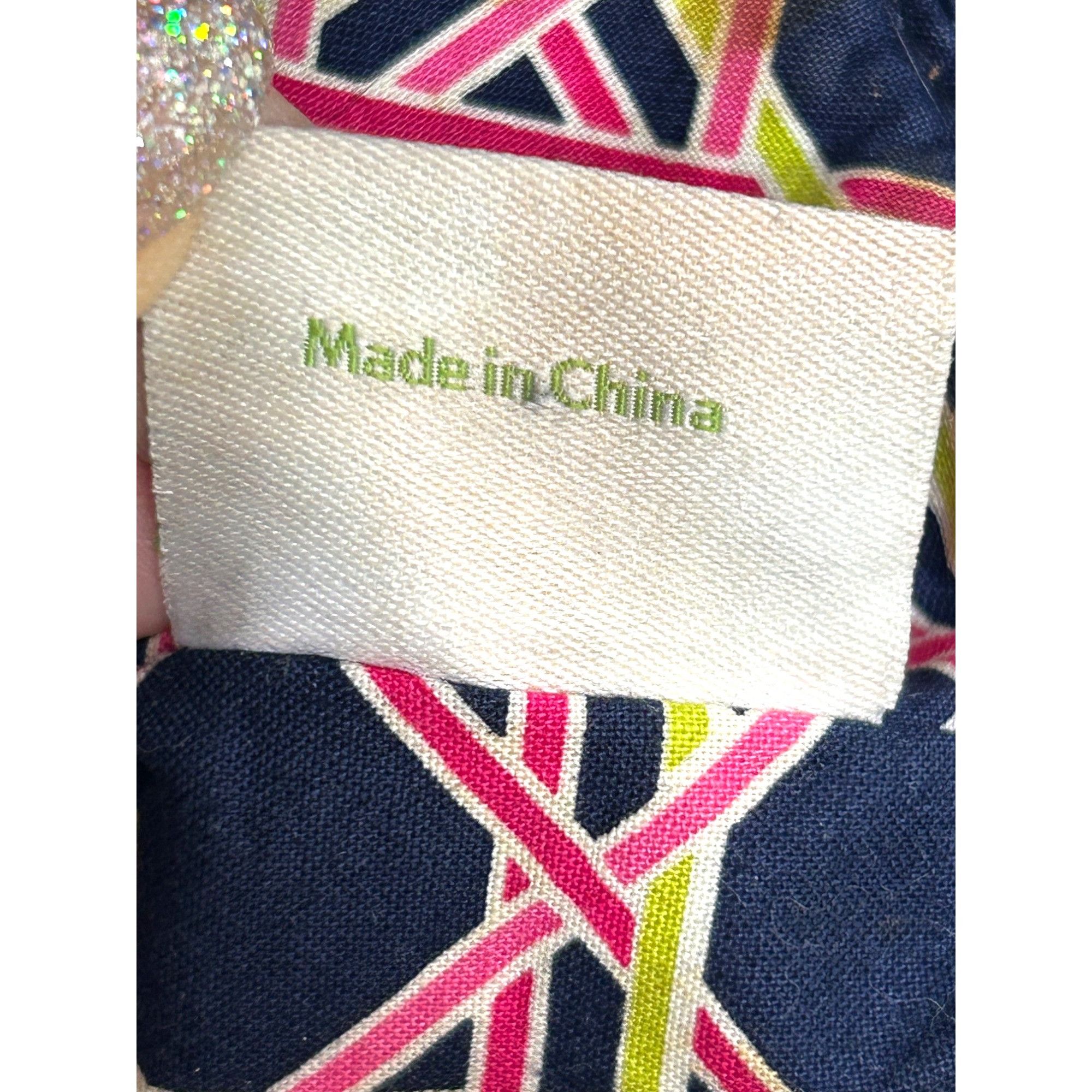 Vera Bradley Vera Bradley Tote Bag Cancer Awareness 2 Straps Navy Multi F Size ONE SIZE - 15 Thumbnail