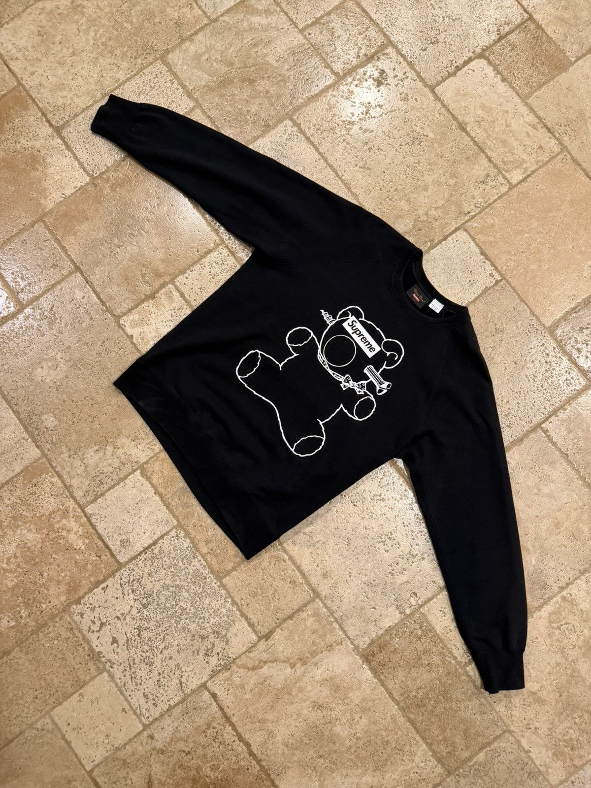 Supreme × Undercover Supreme x Undercover SS15 Bear Box Logo Crewneck Sweatshirt Size US L / EU 52-54 / 3 - 3 Thumbnail