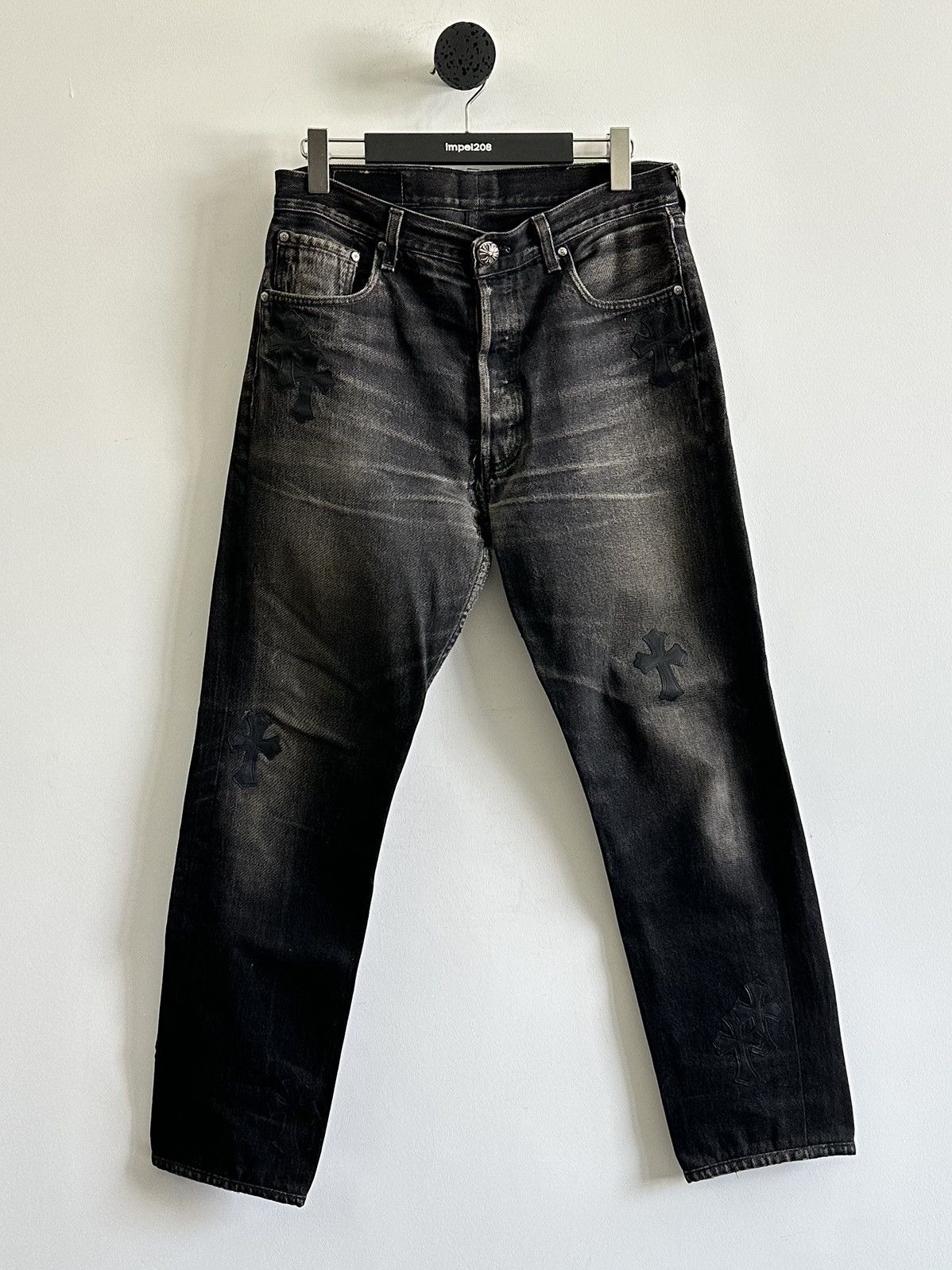 Chrome Hearts Chrome Hearts Vintage 501 Jeans Size US 32 / EU 48 - 1 Thumbnail