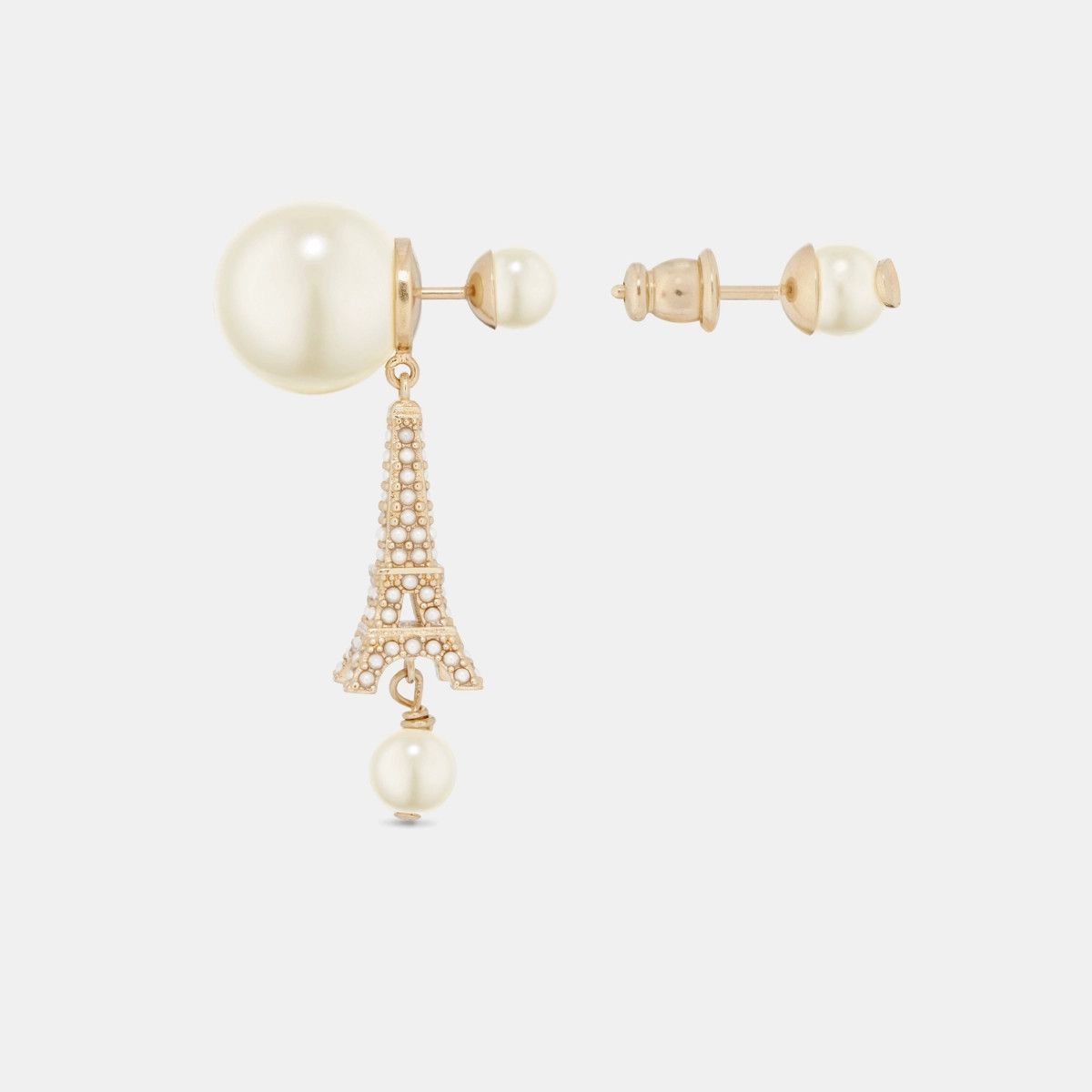 Dior o1bcso1str0126 Size:OS/Tribales Earrings in Golden/White Size ONE SIZE - 3 Thumbnail