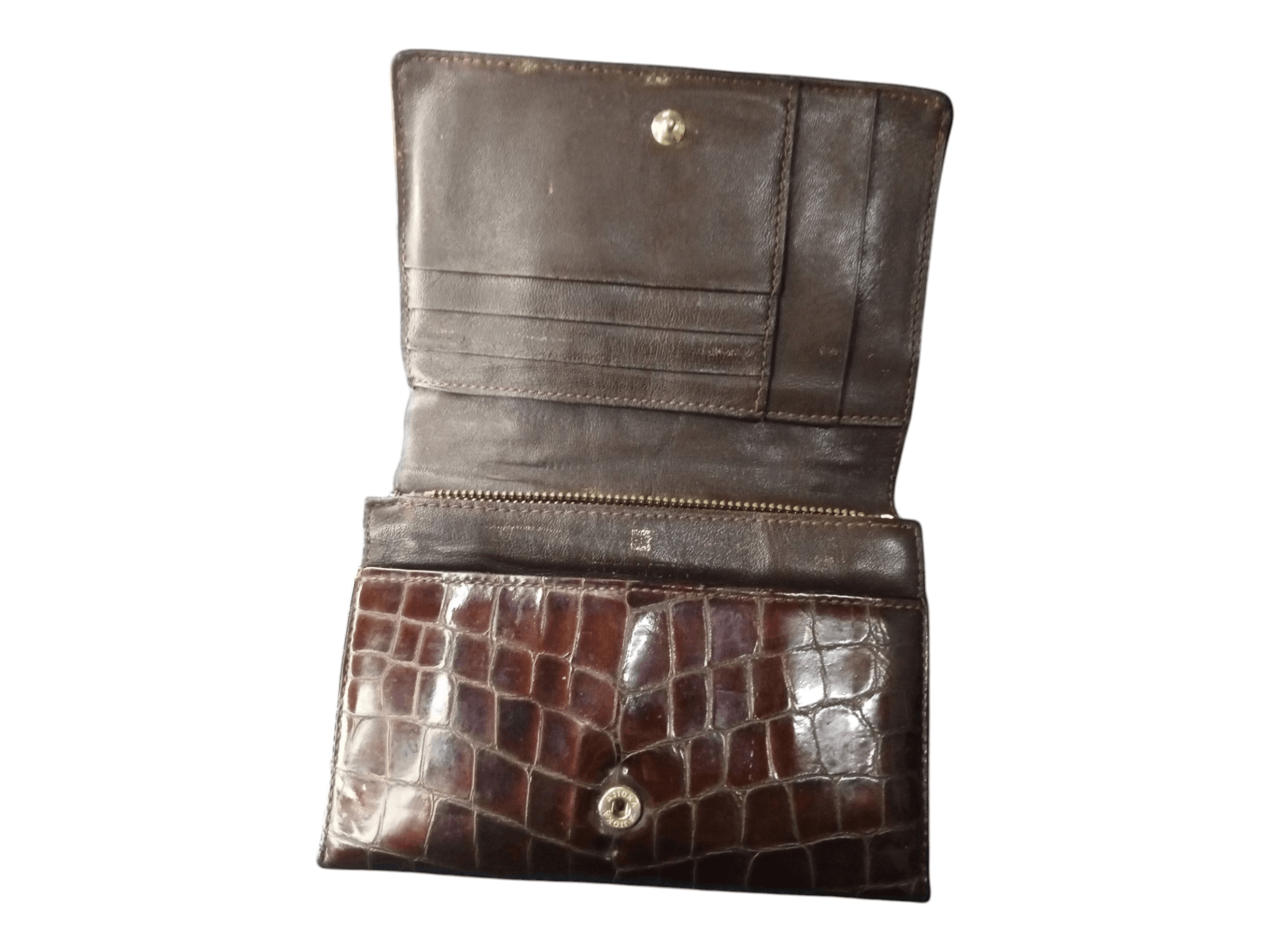 Givenchy × Vintage Givenchy wallet vintage red crocodile skin Size ONE SIZE - 10 Thumbnail