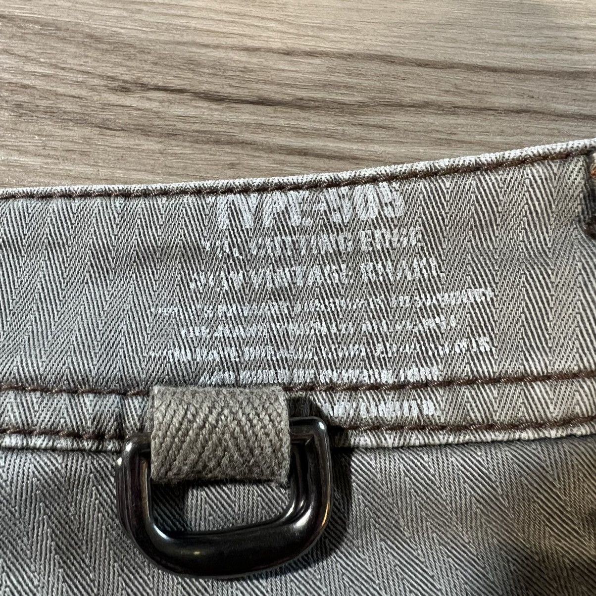 Edwin × Japanese Brand Edwin 505 Khaki Herringbone Cargo Pants Size US 32 / EU 48 - 12 Thumbnail
