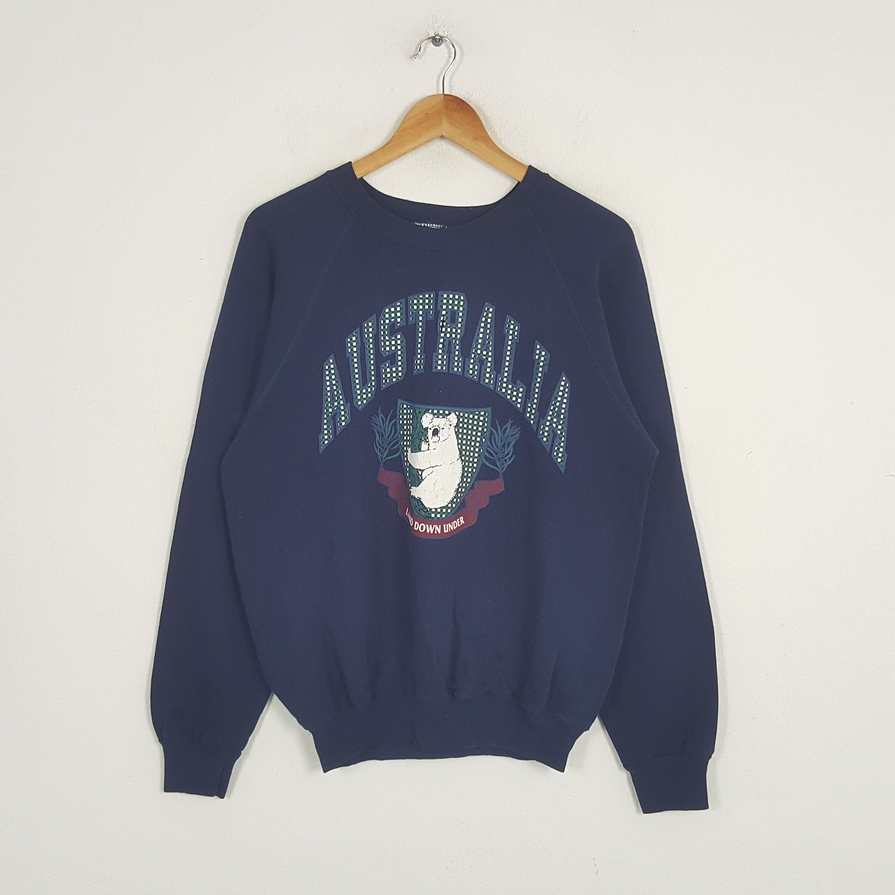 Lee × Vintage Vintage 90's Australia Land Down Under Country Sweatshirt Size US M / EU 48-50 / 2 - 1 Thumbnail