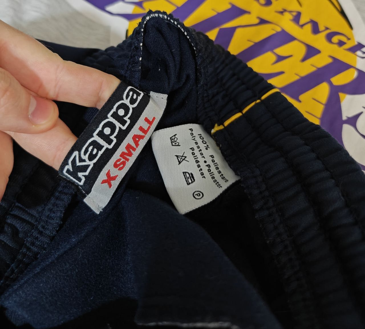 Kappa Kappa Casual Pants Snap Dark Blue Logo size XS Size US 28 / EU 44 - 9 Thumbnail