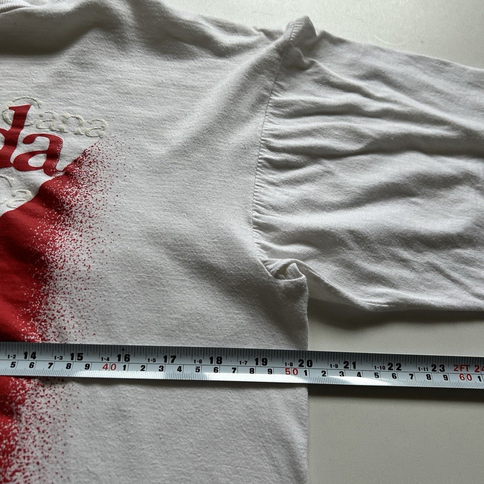 Vintage Vintage 90s Canada Flag T-Shirt Large White Maple Leaf Rare Size US L / EU 52-54 / 3 - 5 Thumbnail