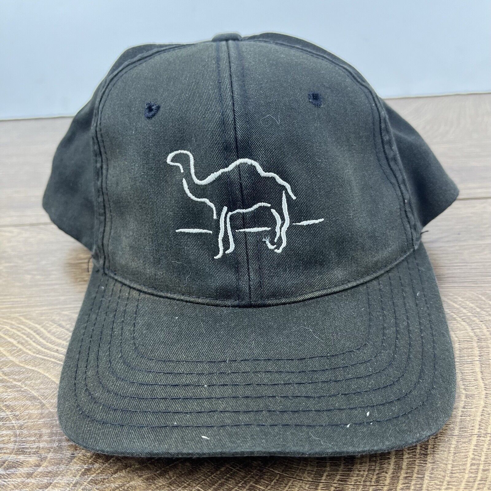 Camel Camel Snapback Hat Black Adjustable Hat Black Adult Size Hat Size ONE SIZE - 3 Thumbnail