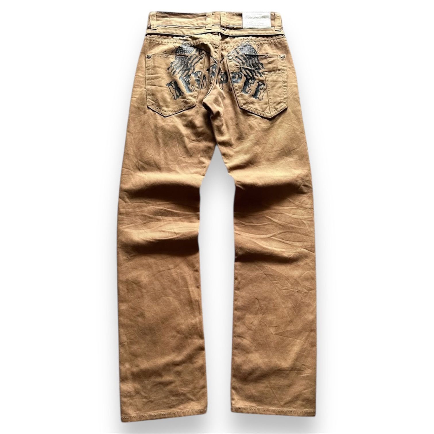 If Six Was Nine 2000s Red Pepper Special Edition Double Waist Jeans y2k Lgb Size US 30 / EU 46 - 1 Thumbnail