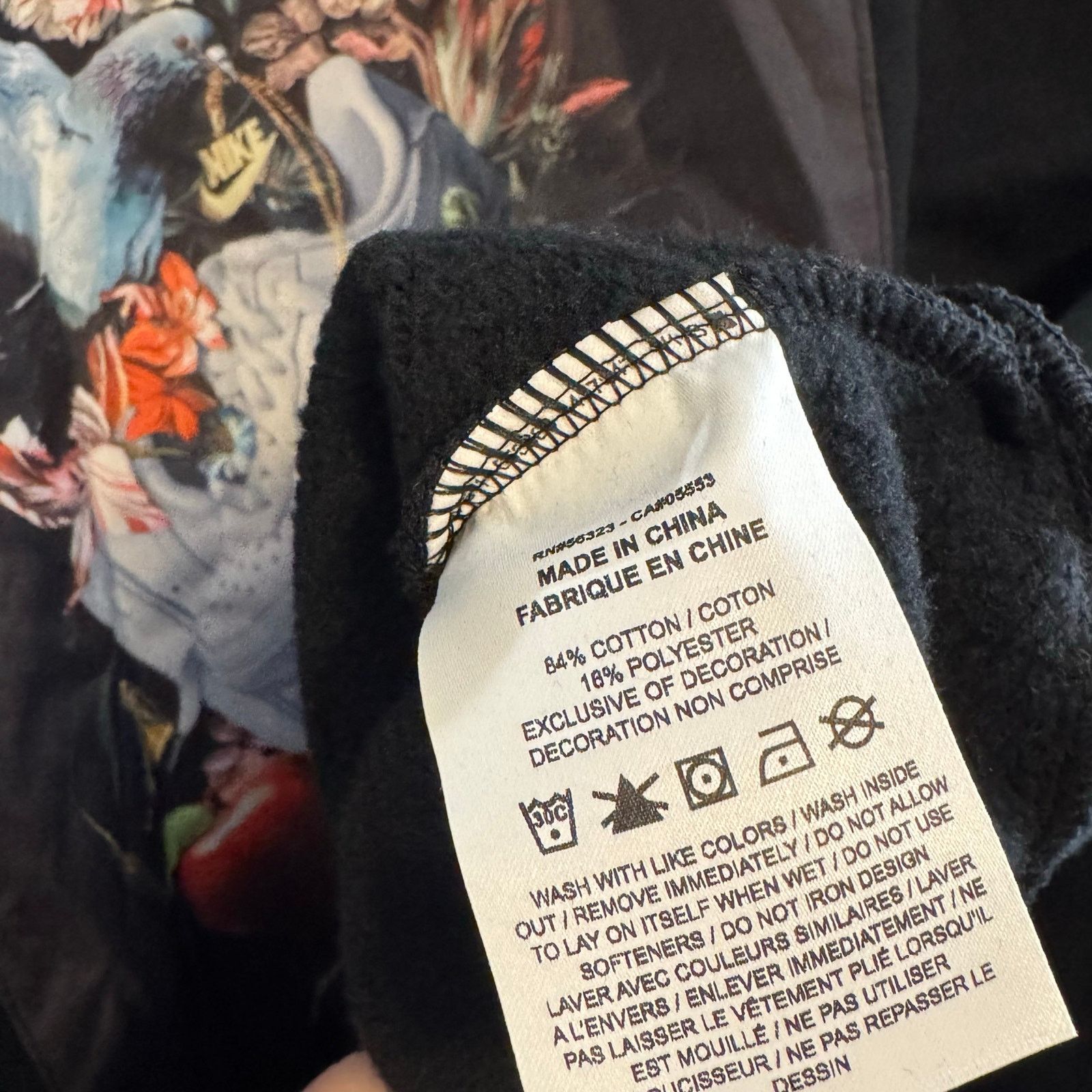 Nike •RARE• Nike Black AF1 Pigeon Graphic Crewneck Sweatshirt•XXL Size US XXL / EU 58 / 5 - 10 Thumbnail