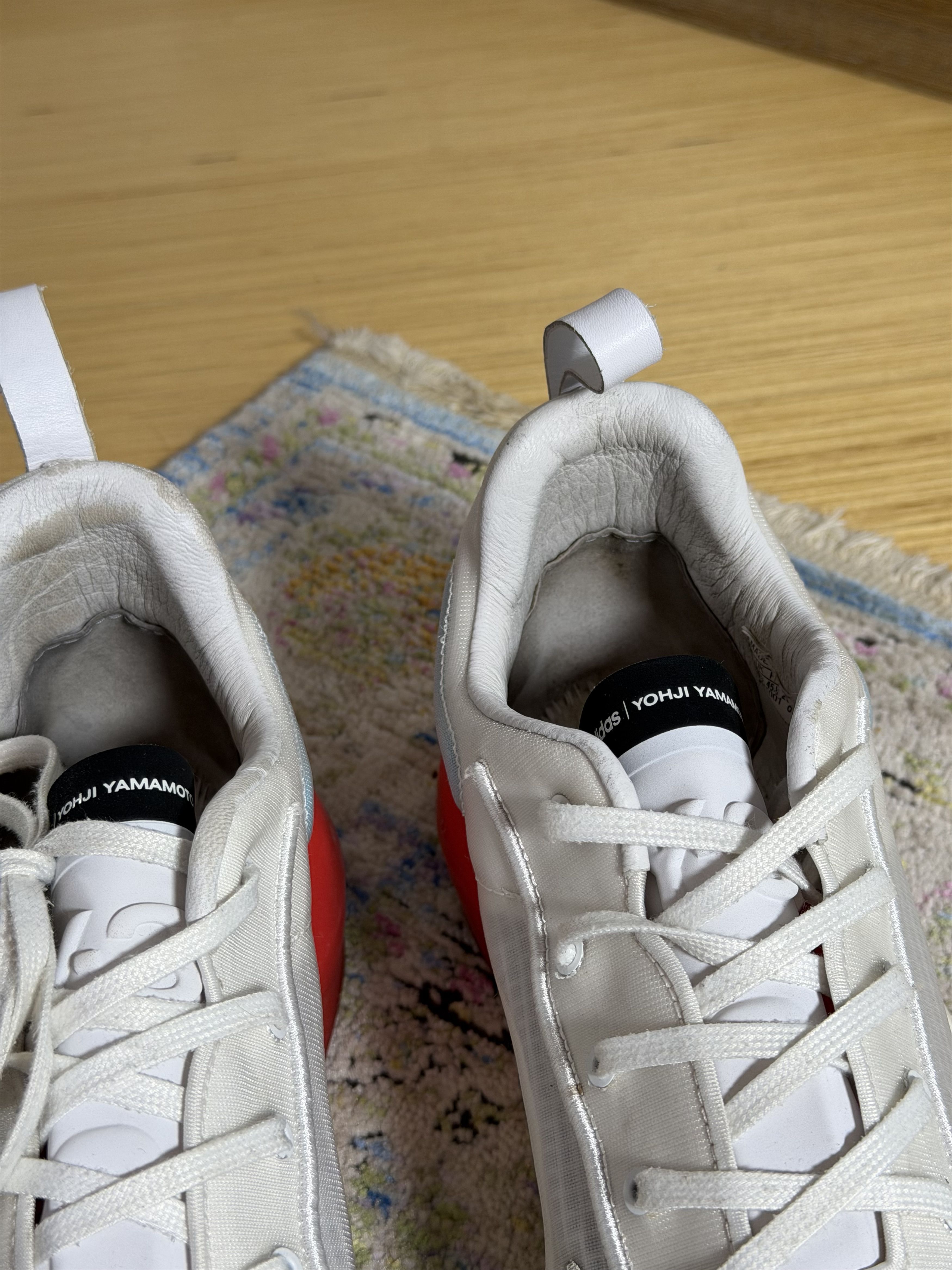 Adidas × Y-3 adidas Y-3 Orisan White Red Cyan Sneakers Size US 11 / EU 44 - 7 Thumbnail