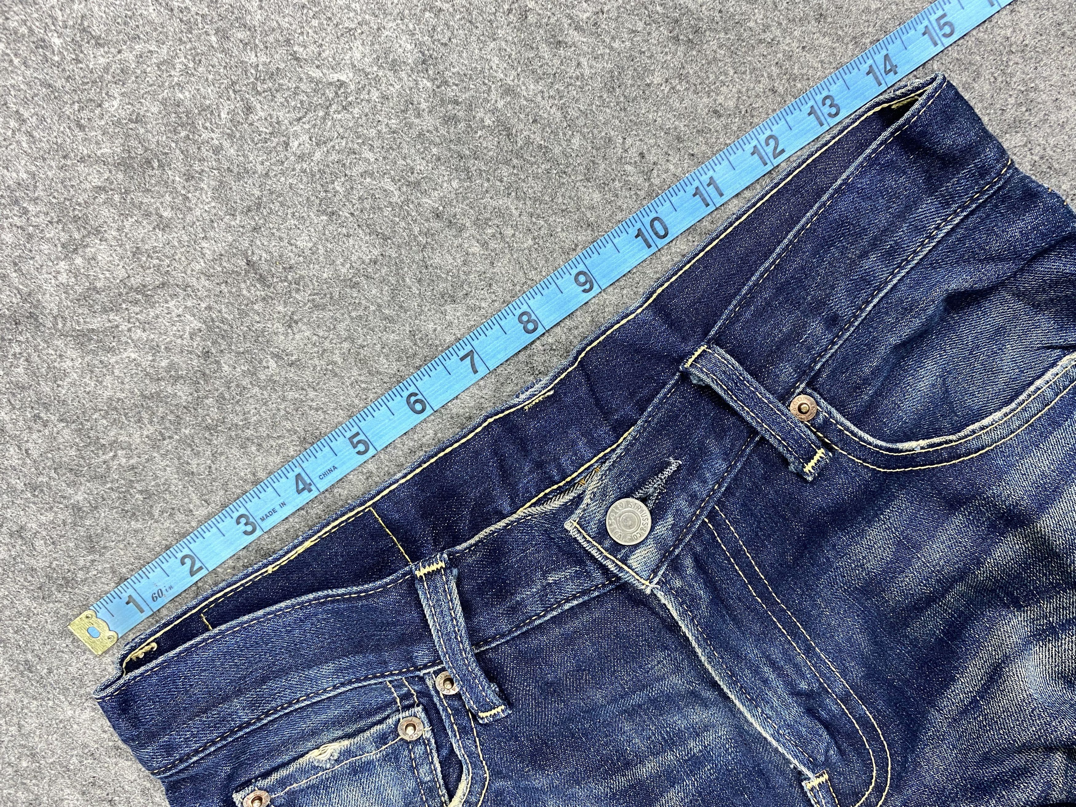 Levi's Blue Distressed Vintage Levi's 502 29x29 Denim -JN1199 Size US 29 - 5 Thumbnail