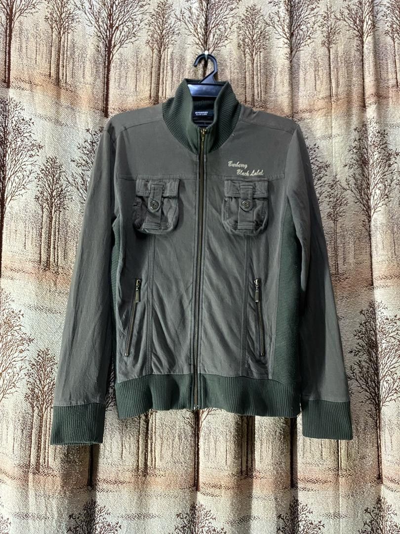 Burberry × Japanese Brand Burberry Black Label Zipper Jacket Size US S / EU 44-46 / 1 - 1 Thumbnail