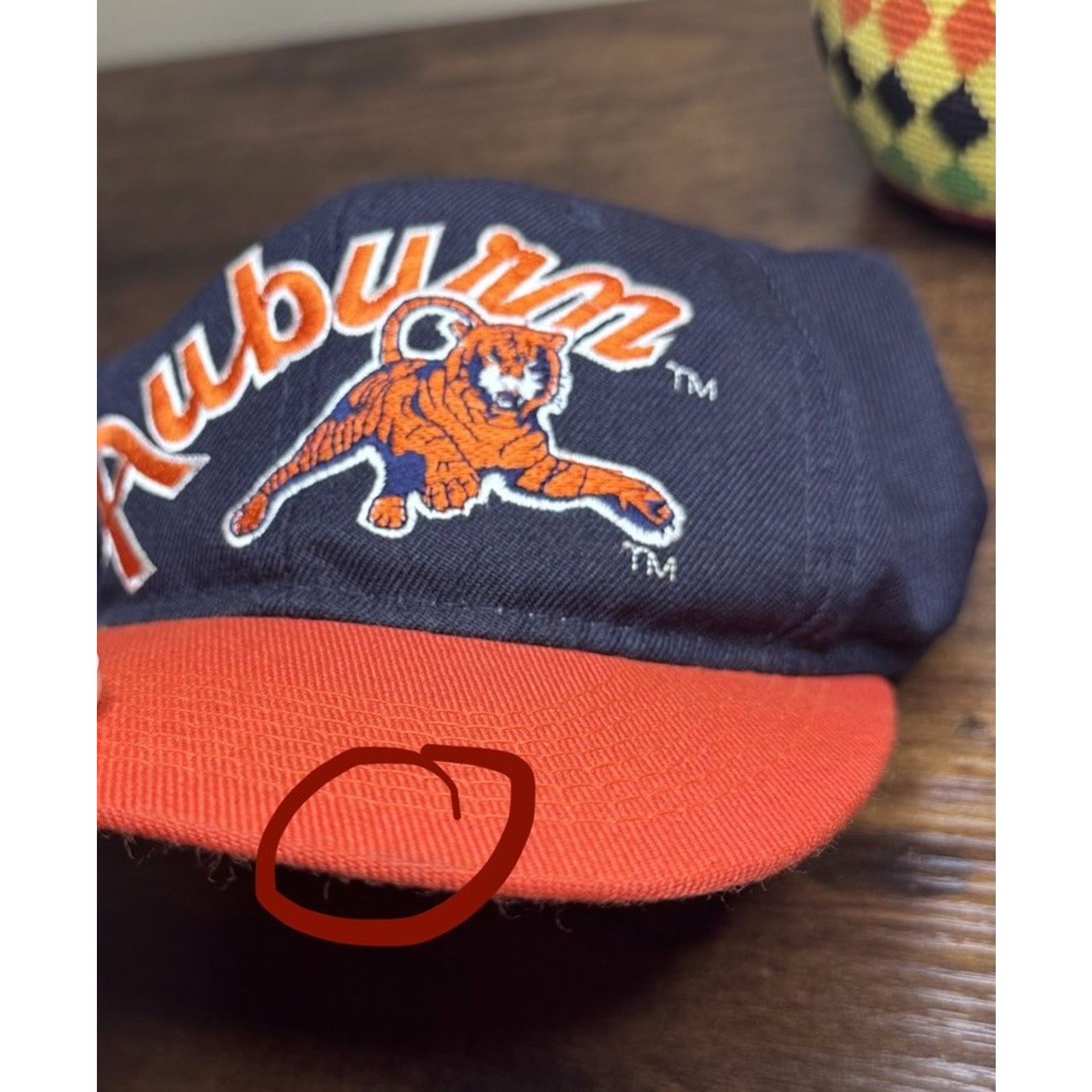 Sports Specialties Vintage Auburn Sports Specialties Fitted Hat Cap 7 1/2 Size ONE SIZE - 9 Thumbnail