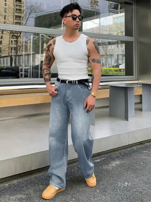 Japanese Brand Takako x Ayase Baggy Washed Jeans Street Size US 32 / EU 48 - 2 Thumbnail