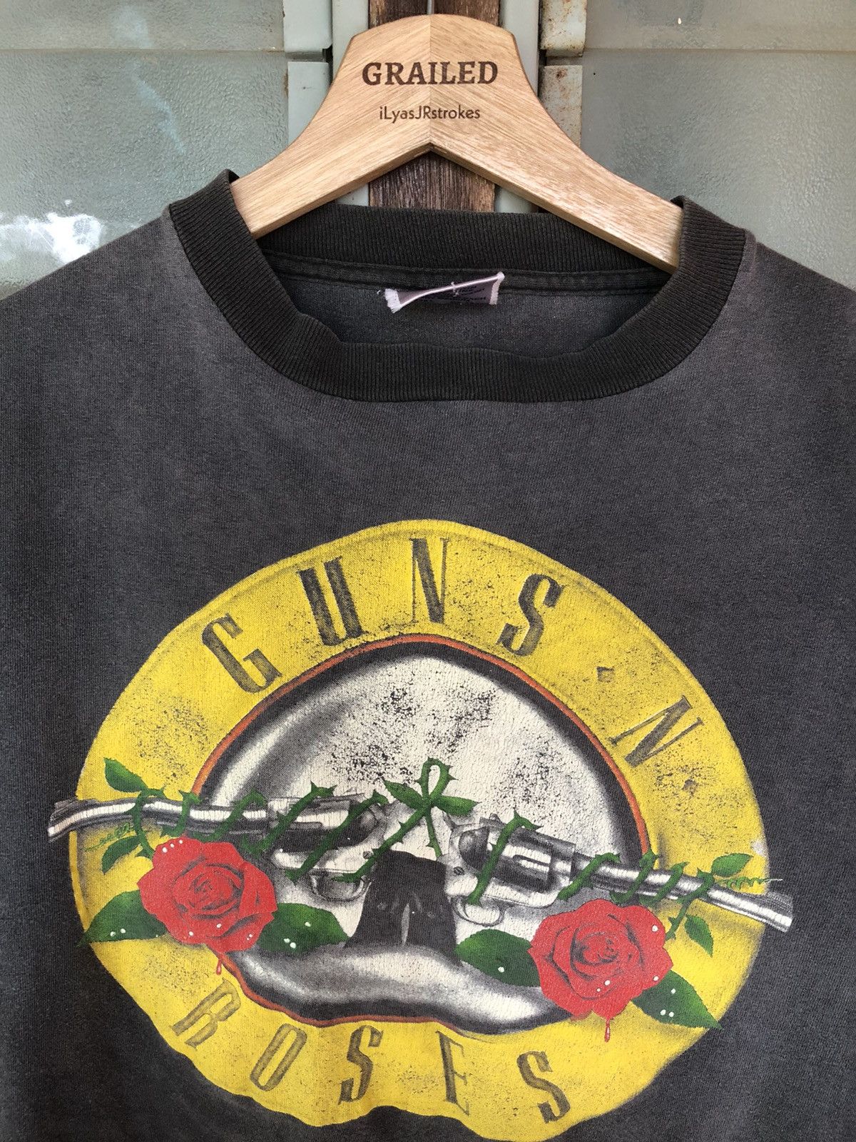 Band Tees Vintage 1989 Guns N Roses Was Here Shirt Tee Size US L / EU 52-54 / 3 - 4 Thumbnail