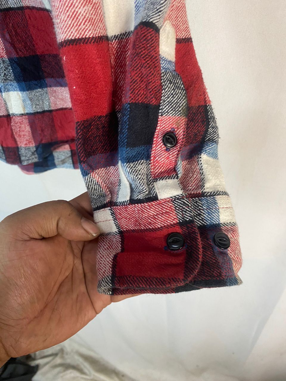Flannel × Japanese Brand Famock button up flannel shirt Size US M / EU 48-50 / 2 - 7 Thumbnail