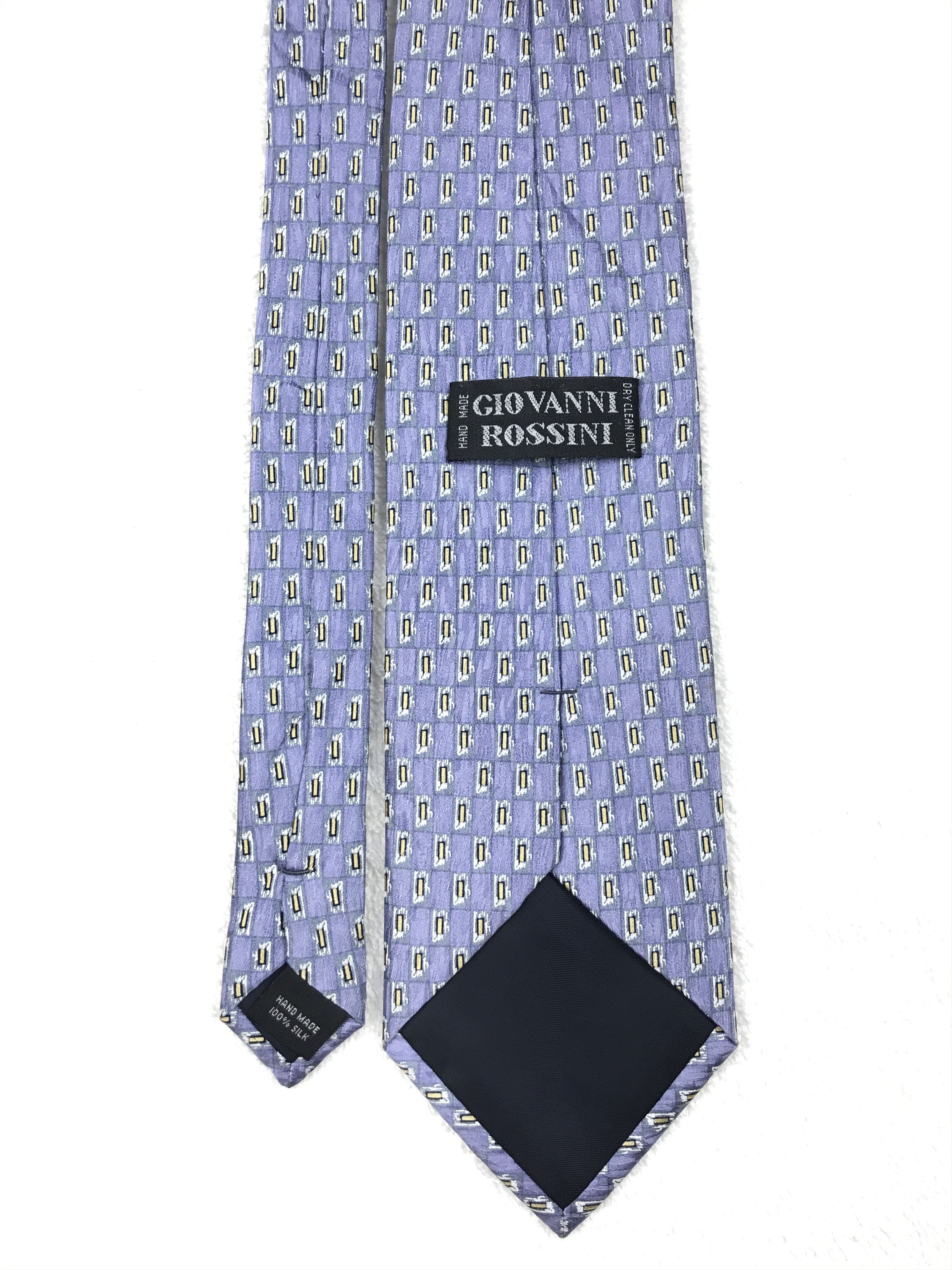 Designer × Vintage Vintage Giovanni Rossini Silk Necktie Size ONE SIZE - 4 Thumbnail