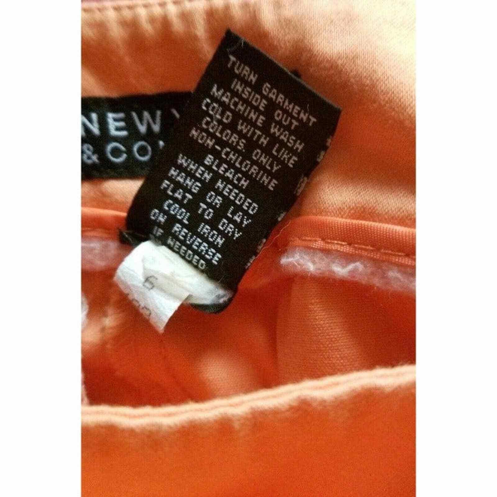 Caribbean New York and Company Capri pants, Peach orange 4 Summer Cro Size 27" / US 4 / IT 40 - 4 Thumbnail