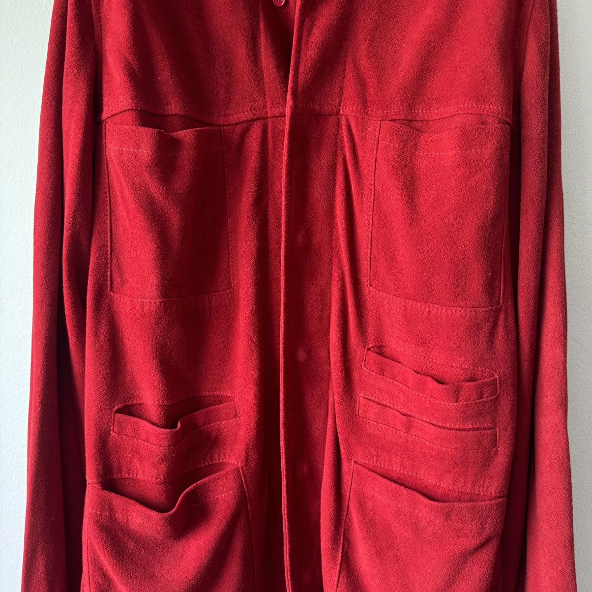 Maison Margiela SS2008 Martin Margiela Multipocket Suede Overshirt Jacket Size US M / EU 48-50 / 2 - 4 Thumbnail
