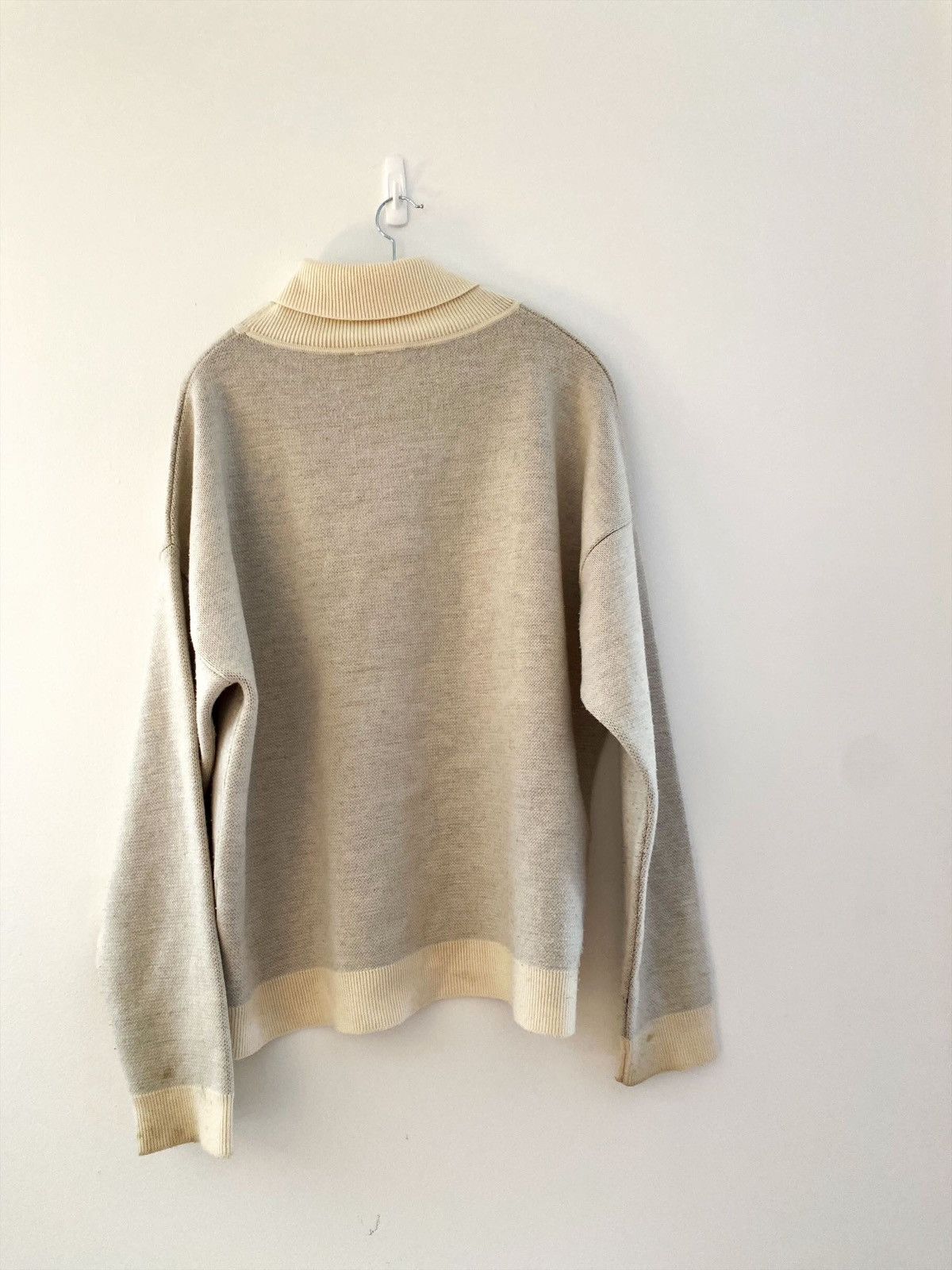 Gosha Rubchinskiy Gosha Rubchinskiy Malevich Artwork White Sweater Size US XL / EU 56 / 4 - 2 Thumbnail