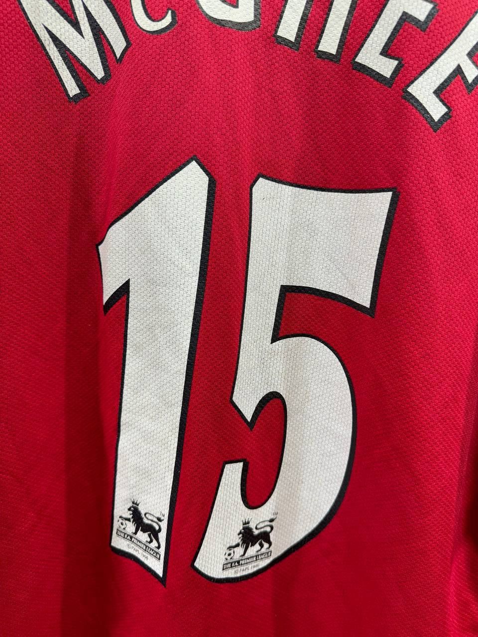Vintage Nike Manchester United Football Jersey 2006 McGHEE #15 Size US L / EU 52-54 / 3 - 21 Thumbnail
