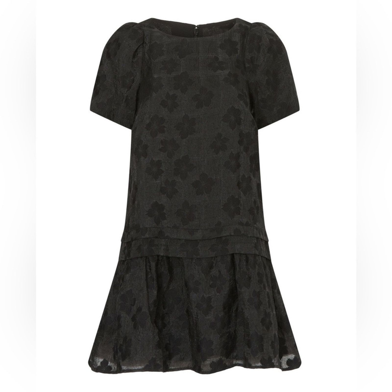 Madewell Madewell Size XL Aida Floral Mini Dress - Black Size XL / US 12-14 / IT 48-50 - 7 Thumbnail