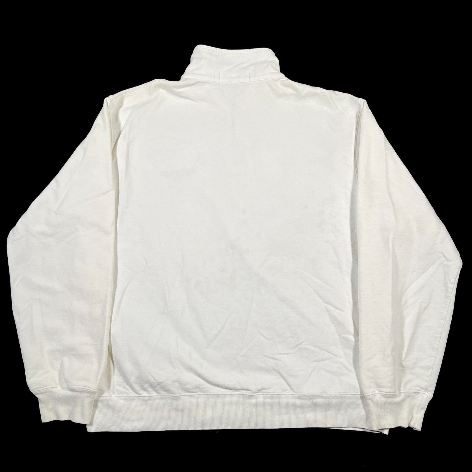Polo Ralph Lauren Vintage 90s Polo Sport Ralph Lauren 1/4 Zip White Sweater Size US L / EU 52-54 / 3 - 8 Thumbnail