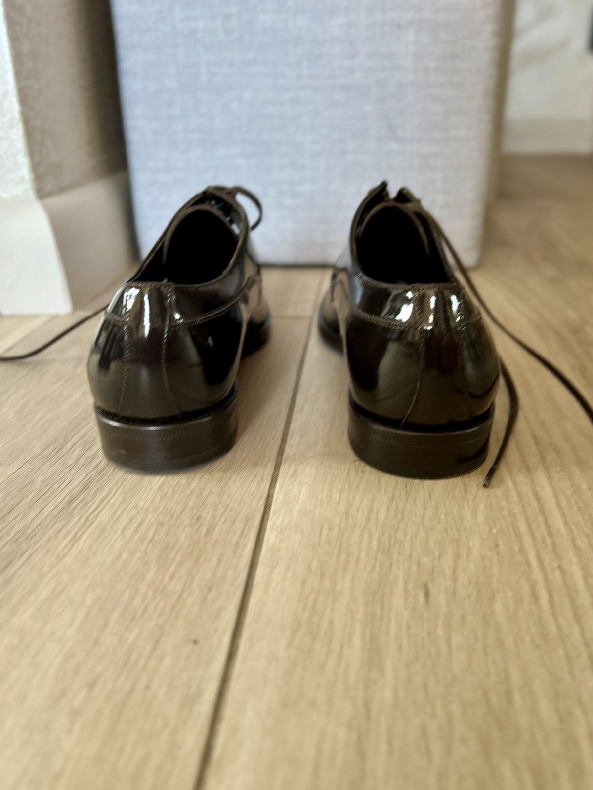 Dolce & Gabbana Dolce & Gabbana Men's Venice Derby Patent Leather Shoes Size US 7 / EU 40 - 5 Thumbnail