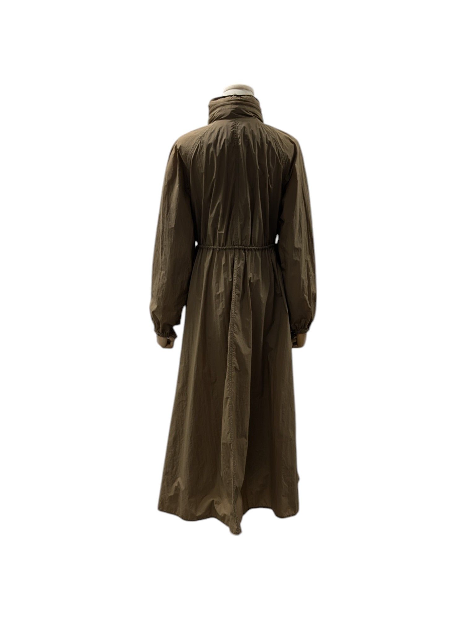 MAX&Co. Earth Color Lightweight Long Trench Size XS / US 0-2 / IT 36-38 - 2 Thumbnail
