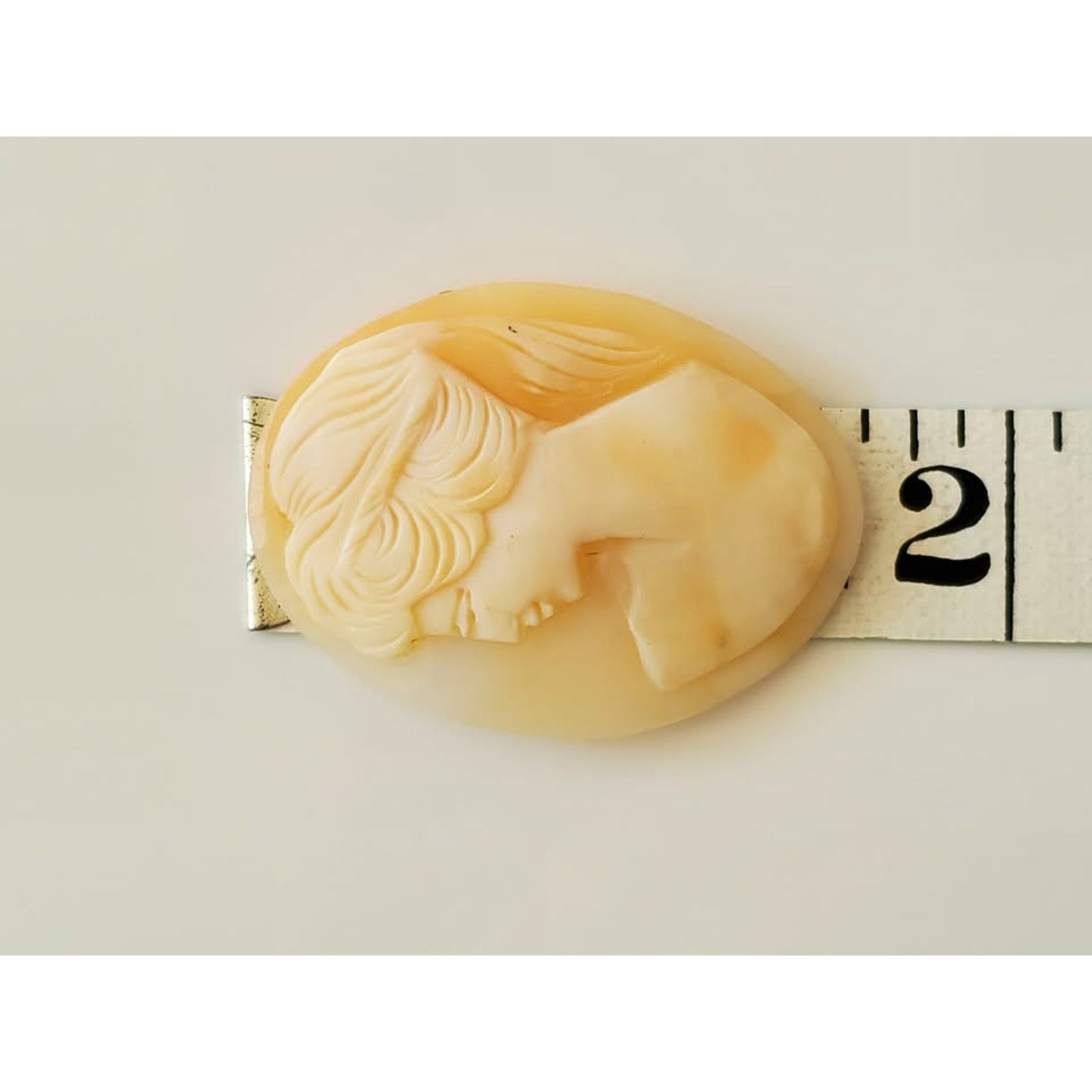 Other Antique Unmounted Hand Carved Victorian Woman Cameo Size ONE SIZE - 5 Thumbnail