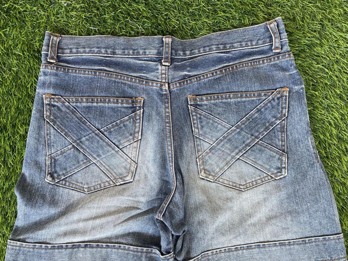 Undercover × Vandalize Vintage 90s🔥VANDALIZE✖️UNDERCOVER🔥Double PatchWork Denim Size US 34 / EU 50 - 5 Thumbnail