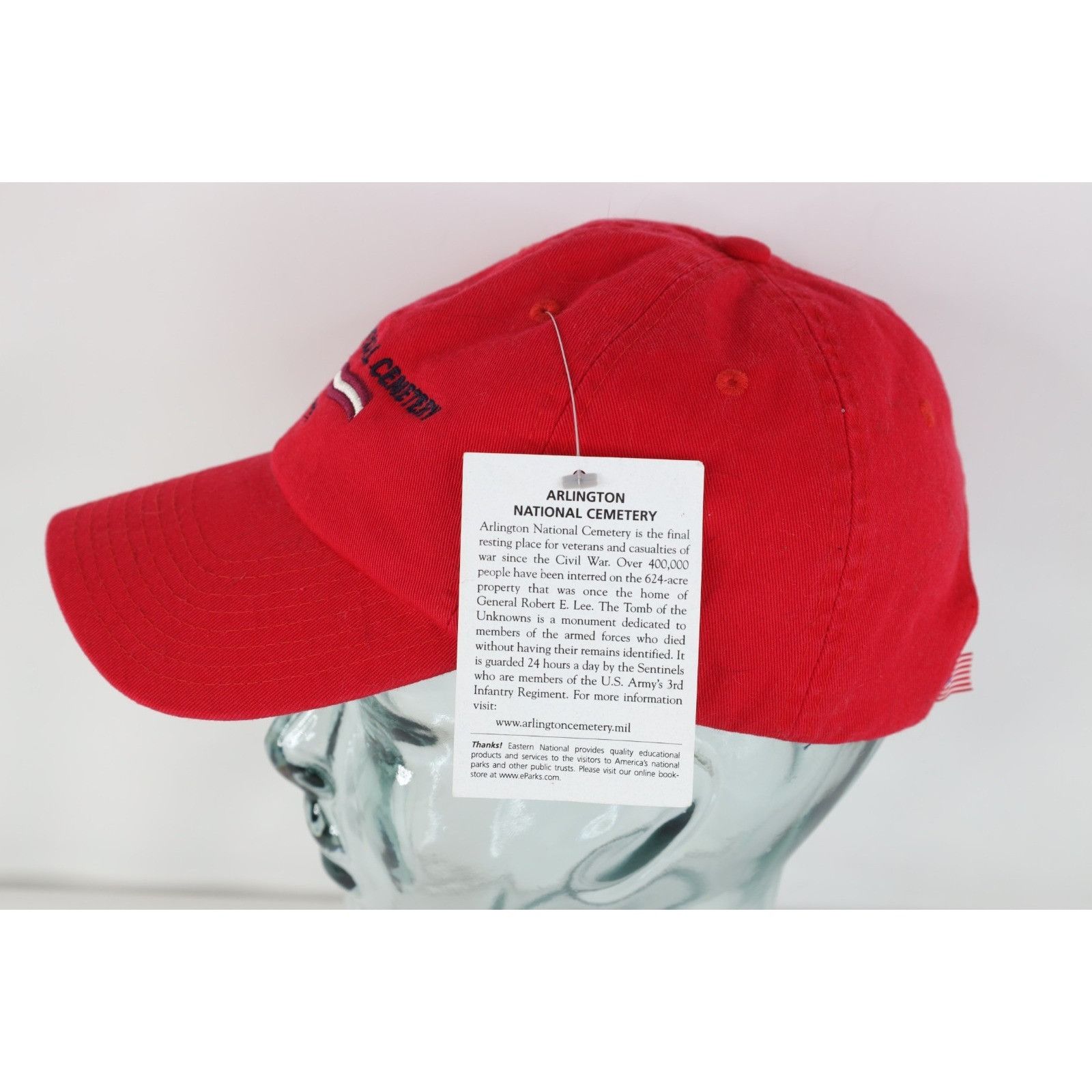 Vintage Deadstock Vintage 90s Arlington National Cemetery Hat Size ONE SIZE - 3 Thumbnail