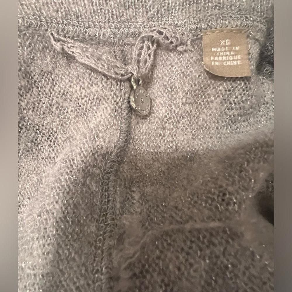 Designer Anthropologie Knitted & Knotted baby doll pull over sweater Size XS / US 0-2 / IT 36-38 - 3 Thumbnail