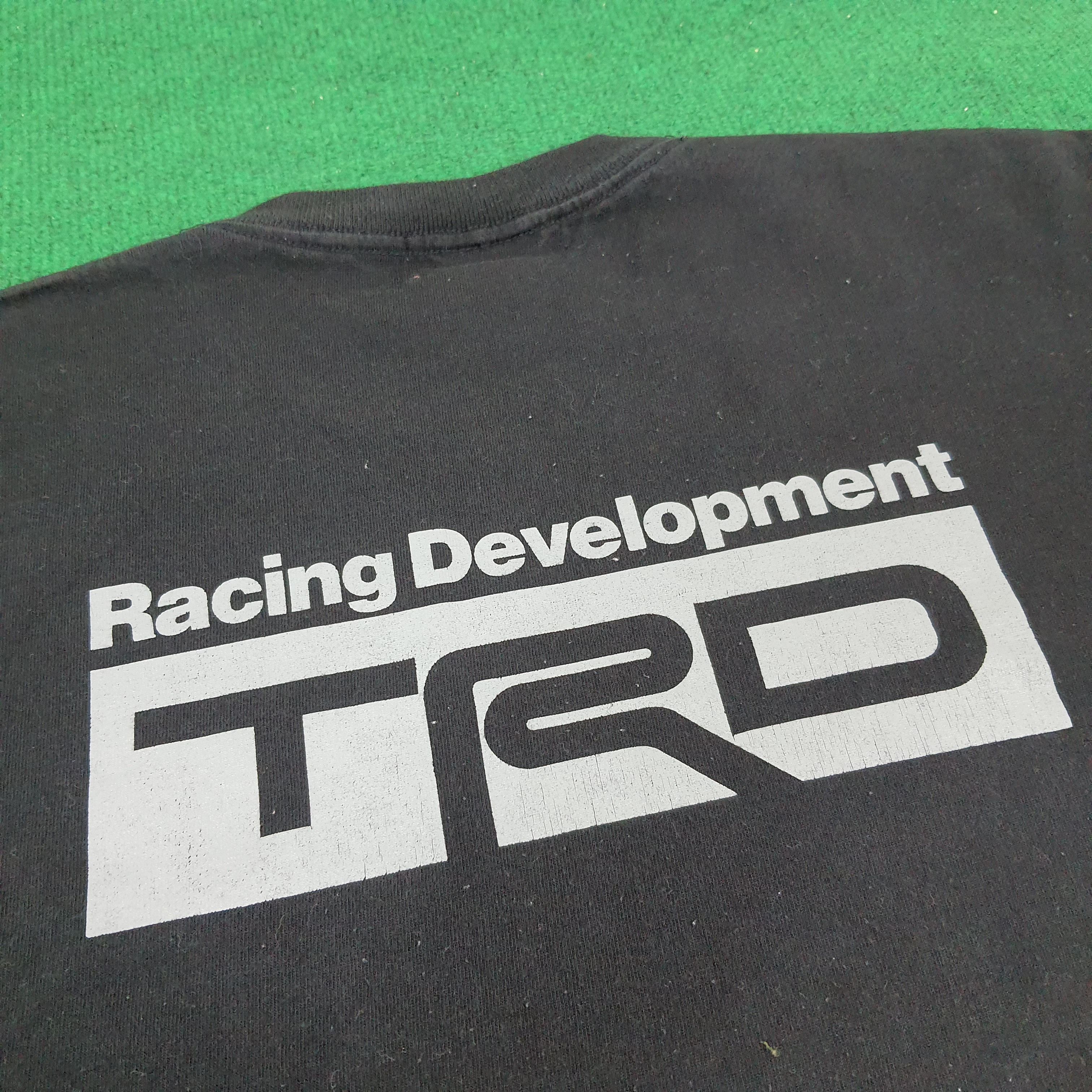 Japanese Brand × Vintage Vintage TRD Toyota Racing Japan Motorsports Tshirt Size US M / EU 48-50 / 2 - 2 Thumbnail