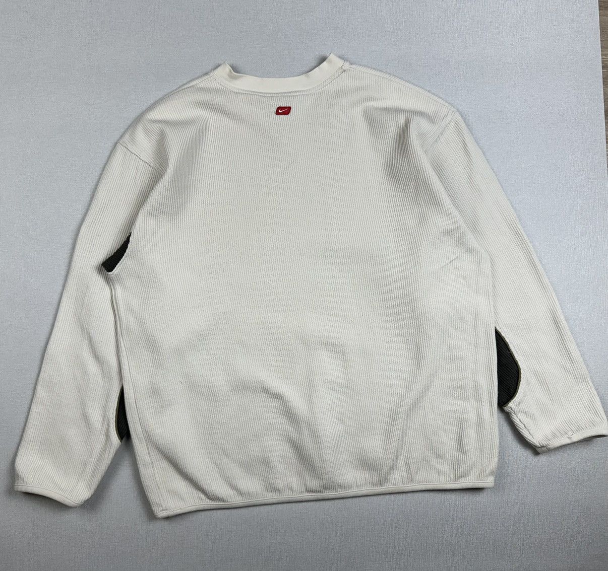 Nike × Vintage Men’s Vintage Nike V-Neck Sweatshirt size XL Size US XL / EU 56 / 4 - 2 Thumbnail