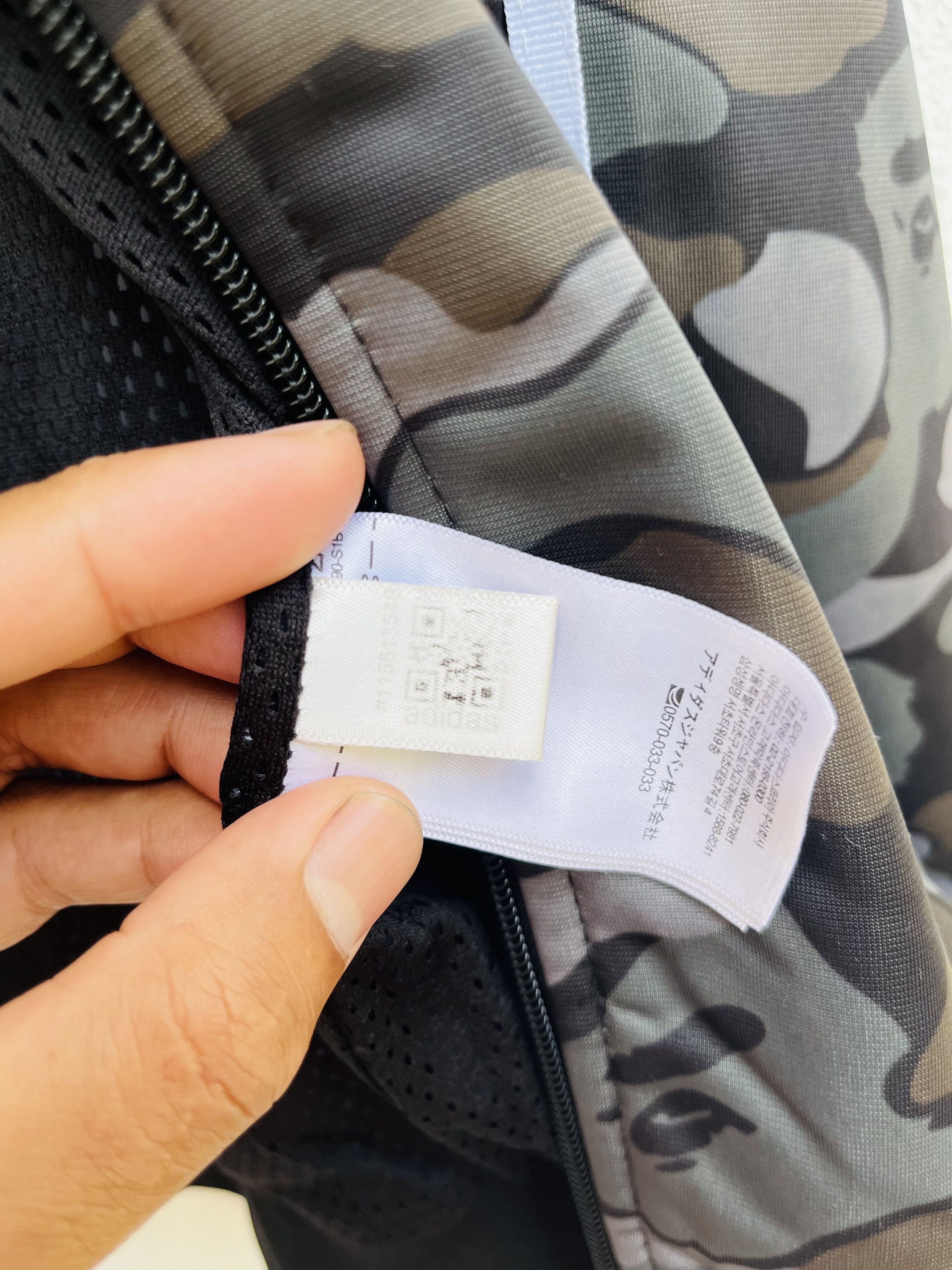 Adidas × Japanese Brand Vintage Adidas Bape Colabration Designed Fashion Style Size US M / EU 48-50 / 2 - 16 Thumbnail