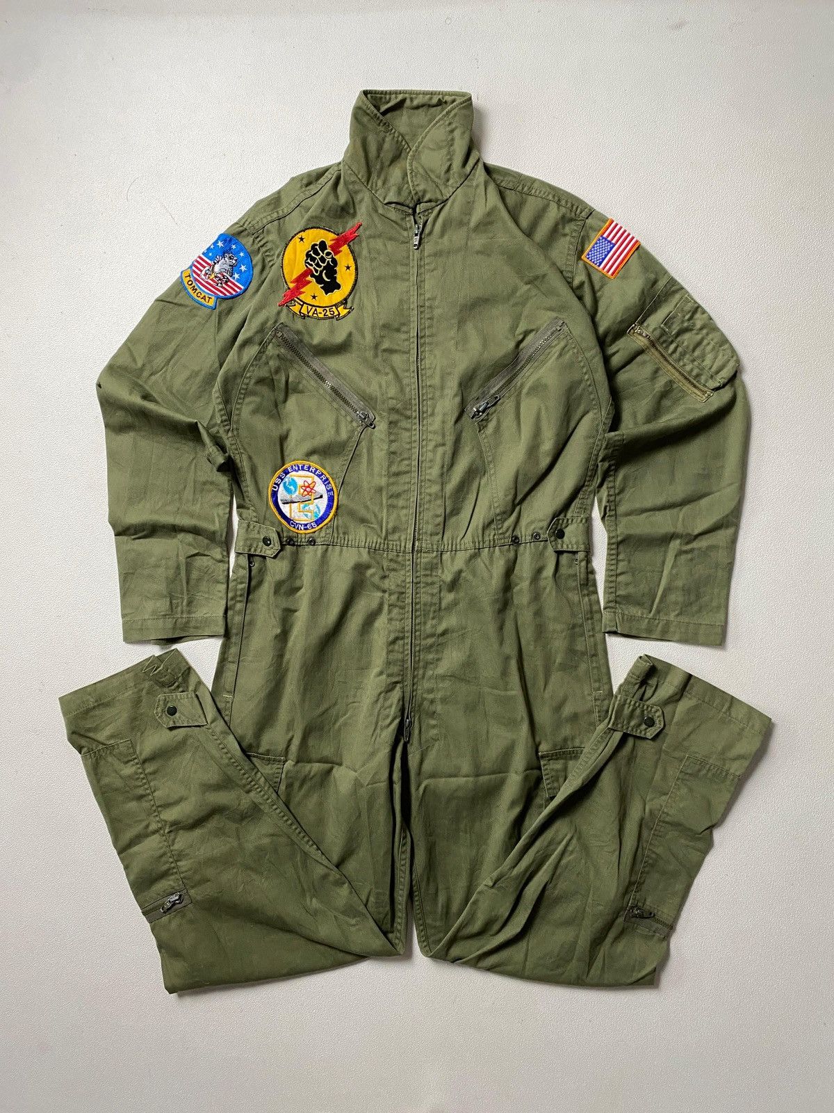 【U.S.A.F】COVERALL FLYING MAN'S 1977製 Vintage Coveralls FLYING, MAN'S 1977