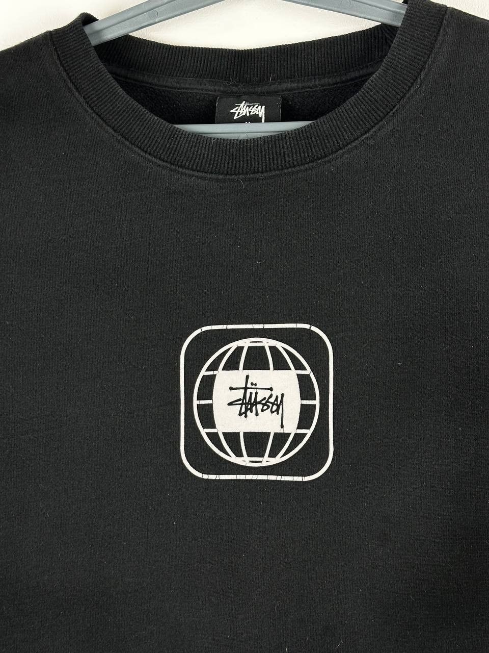 Stussy Vintage Stussy Sweatshirt Centr Logo Design Size M Size US M / EU 48-50 / 2 - 4 Thumbnail