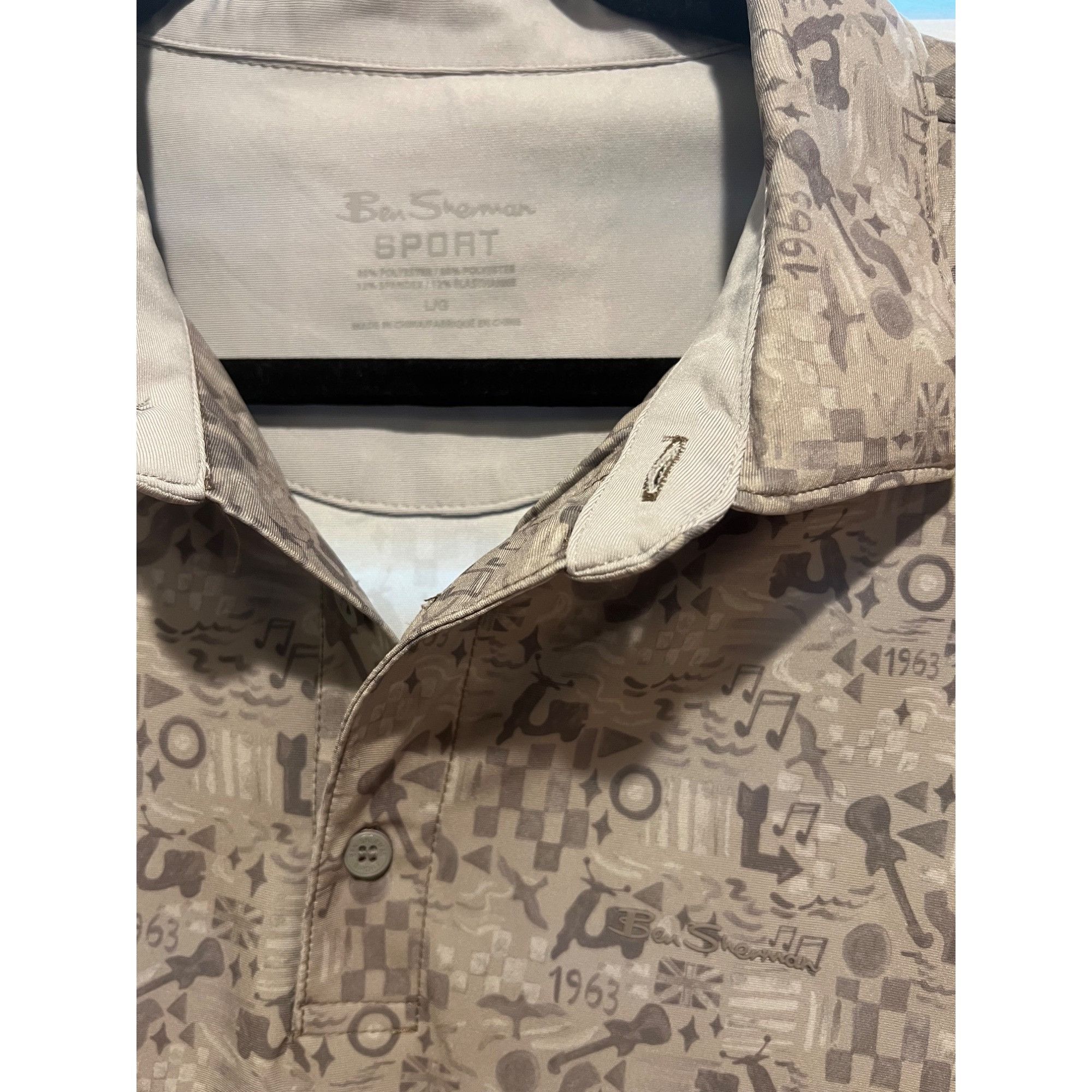 Ben Sherman Ben Sherman Sport Polo Shirt - Size L Size US L / EU 52-54 / 3 - 3 Thumbnail