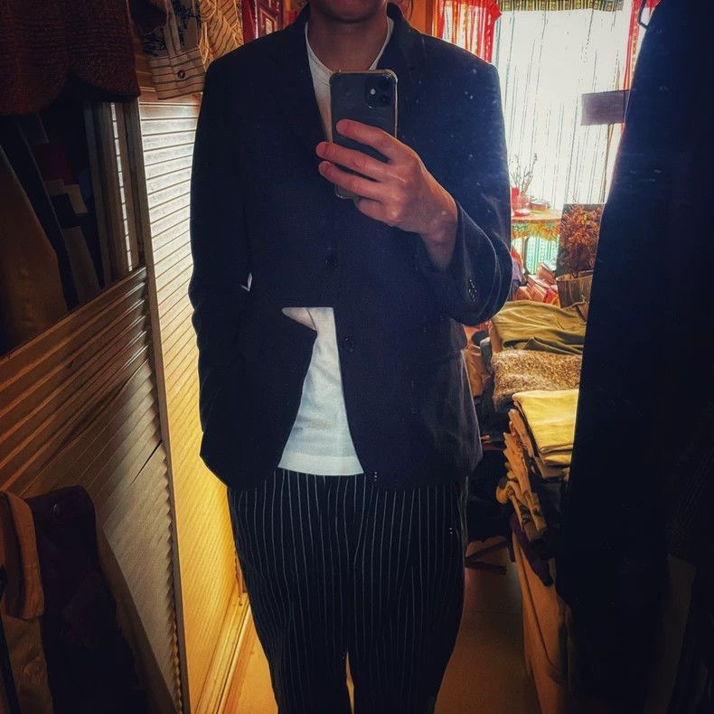 Comme des Garcons Comme Des Garcons Wool pattern suit jacket Size US S / EU 44-46 / 1 - 7 Thumbnail