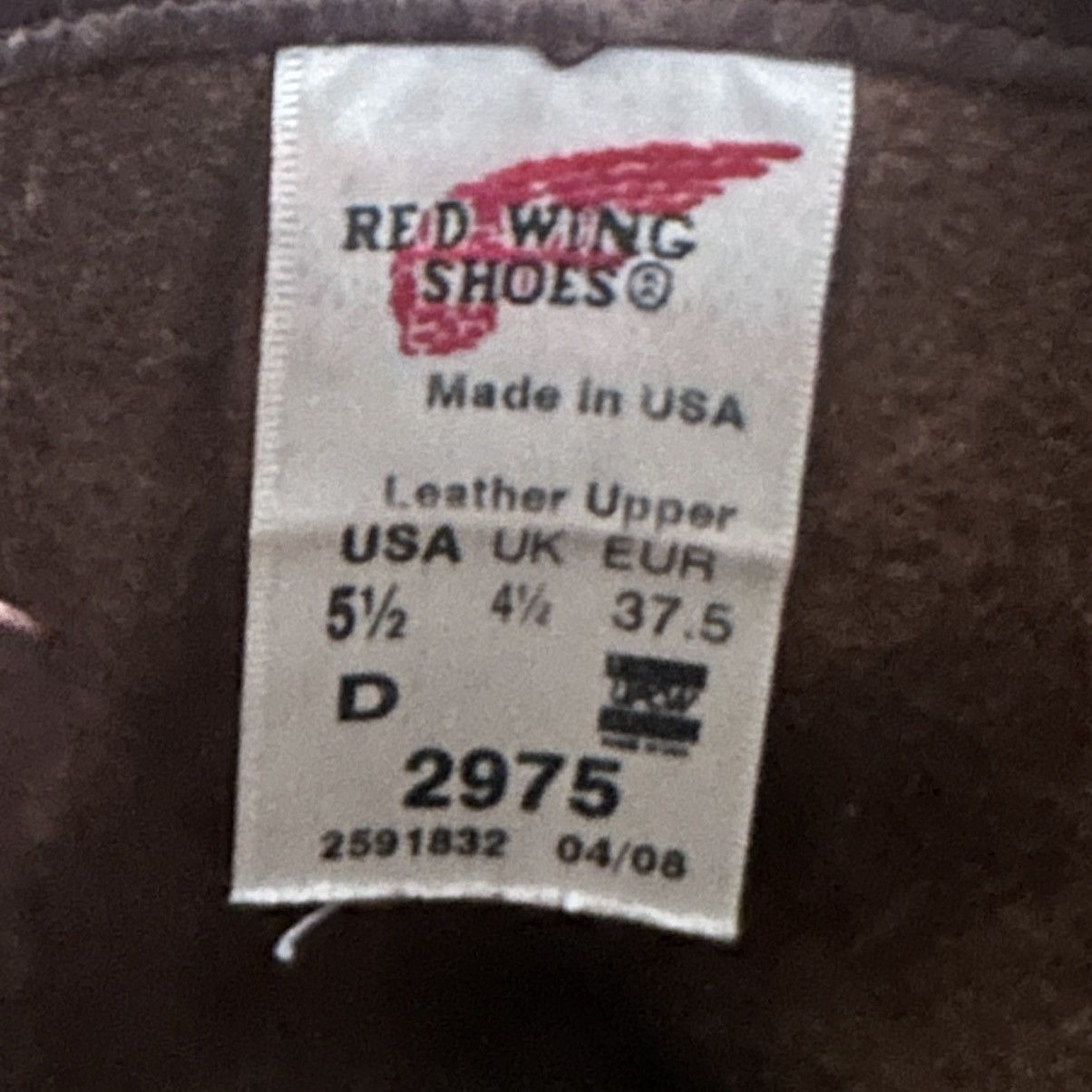 Red Wing Red Wing Engineer 2975Leather Upper Boots Size 37 Men US 5 Size US 7.5 / IT 37.5 - 6 Thumbnail