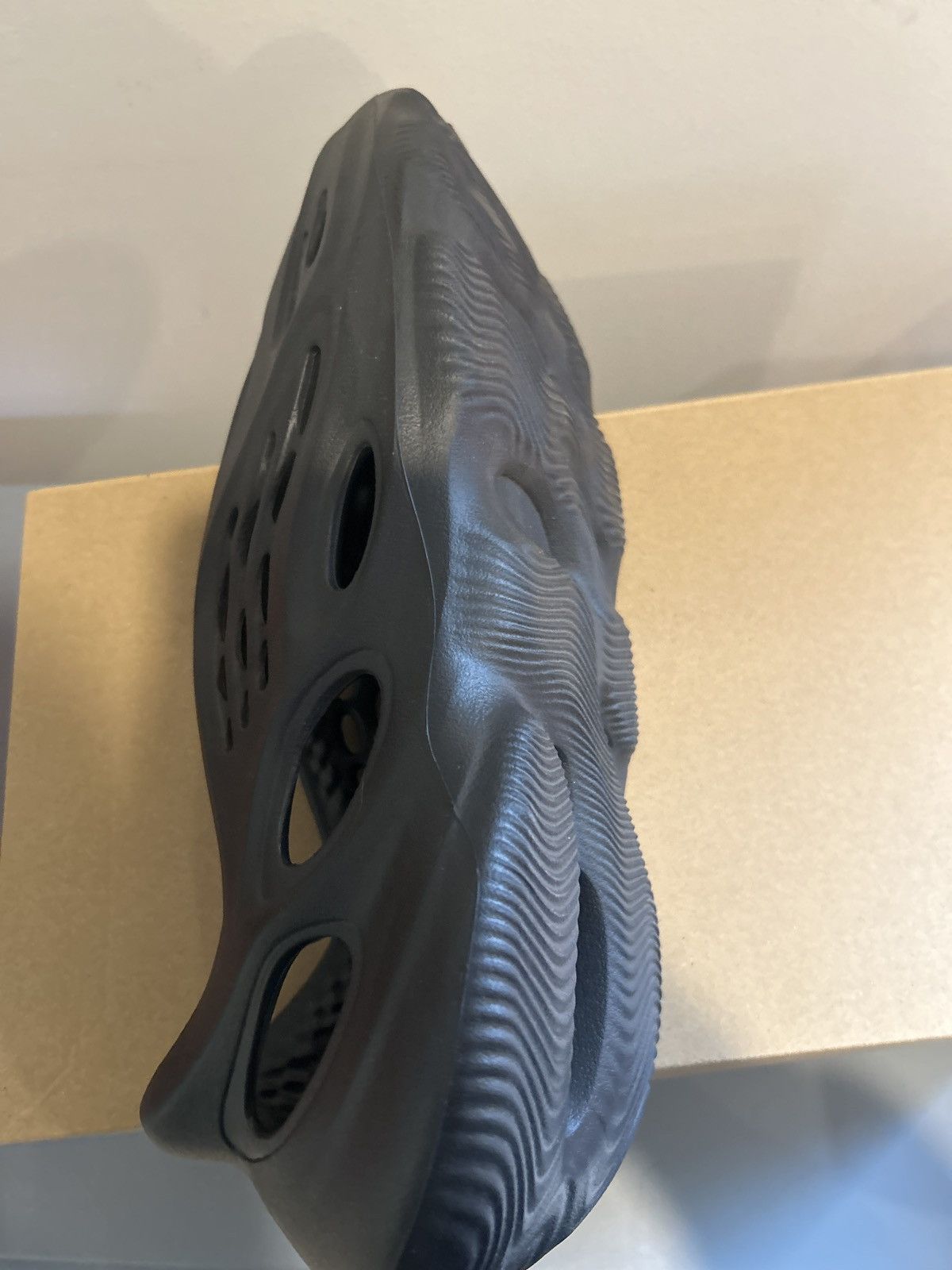 Adidas × Kanye West Yzy Foam Runner Sz 12 Onyx Deadstock read desc. Size US 12 / EU 45 - 5 Thumbnail
