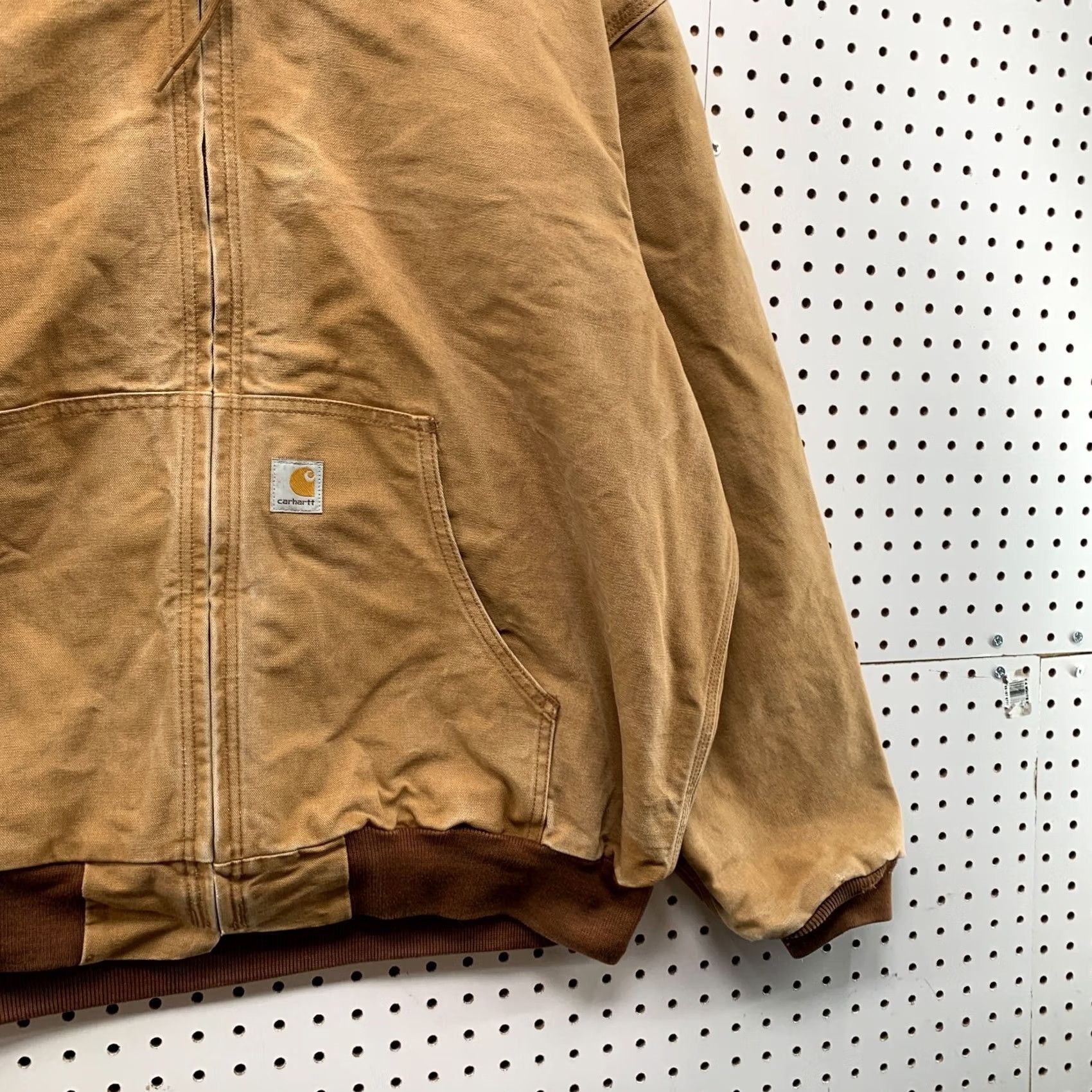 Carhartt VINTAGE Carhartt Jacket Mens 2XL Brown Canvas Workwear USA Lined Size US XXL / EU 58 / 5 - 6 Thumbnail