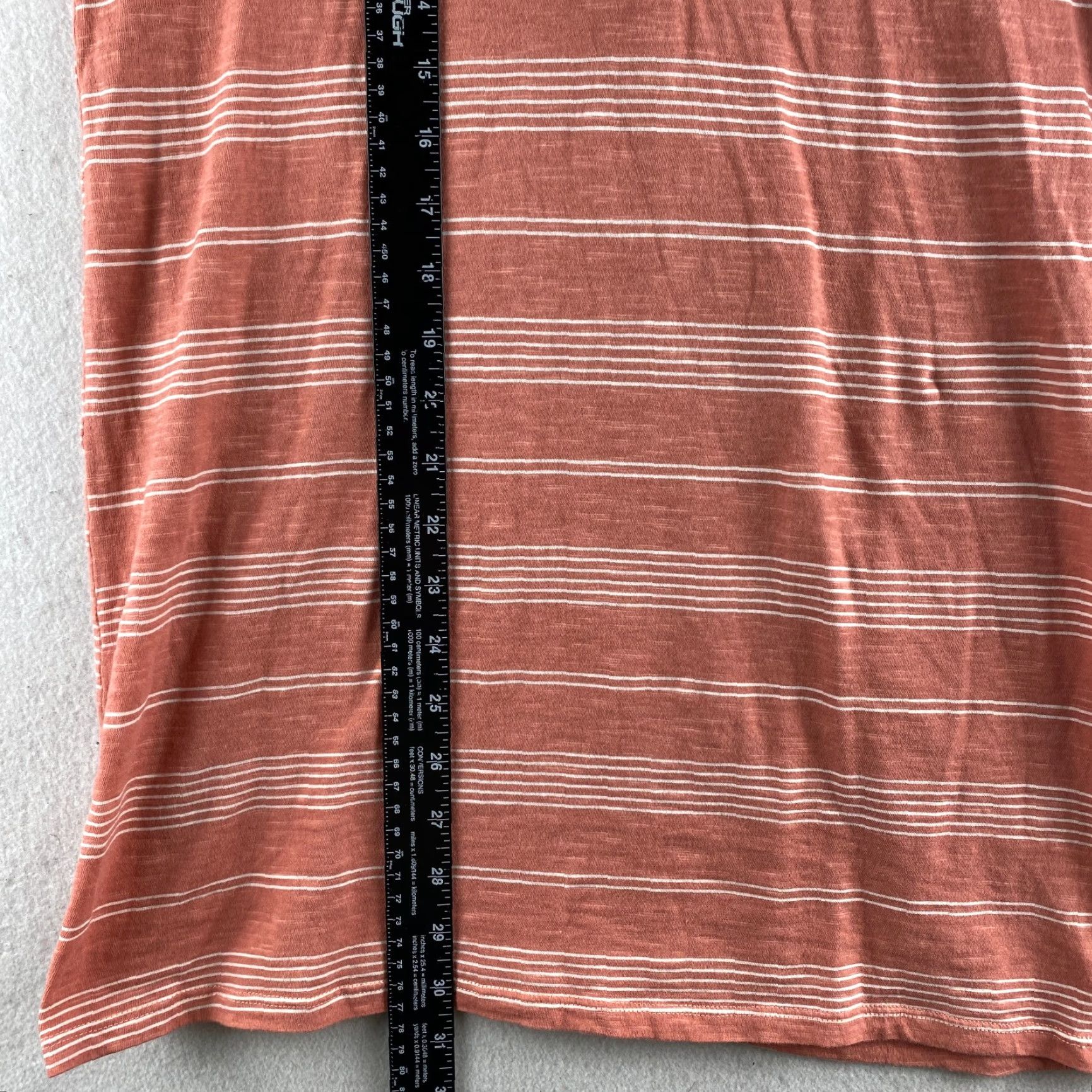 Billabong Billabong Shirt Womens M Pink Striped Cap Sleeve Open Back Soft Knit Casual Blouse Size M / US 6-8 / IT 42-44 - 6 Thumbnail