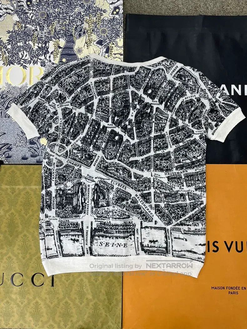 Dior Dior Black and white printed letter printed short-sleeved Size XS / US 0-2 / IT 36-38 - 3 Thumbnail