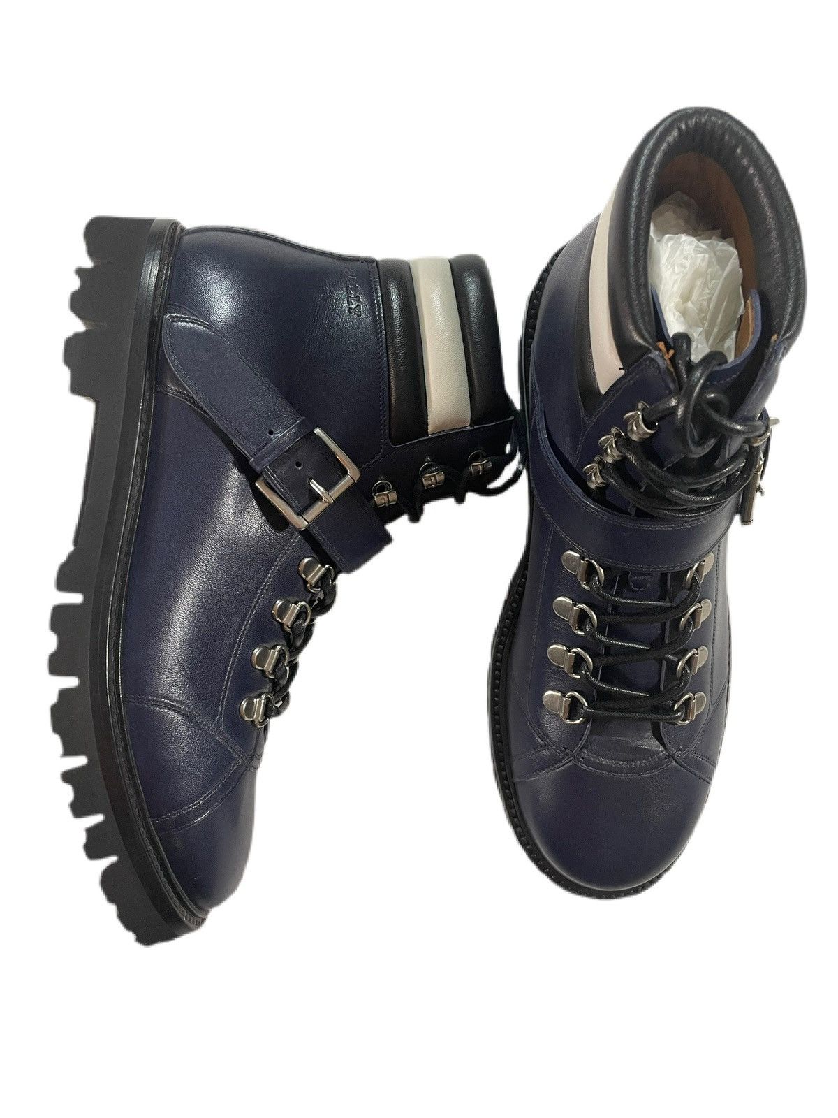 image of Men’S Bally Hiking Boots in Blue, Men's (Size 7.5)