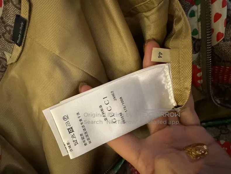 Gucci Gucci Valentine's Day limited apple logo cotton jacket Size US S / EU 44-46 / 1 - 4 Thumbnail