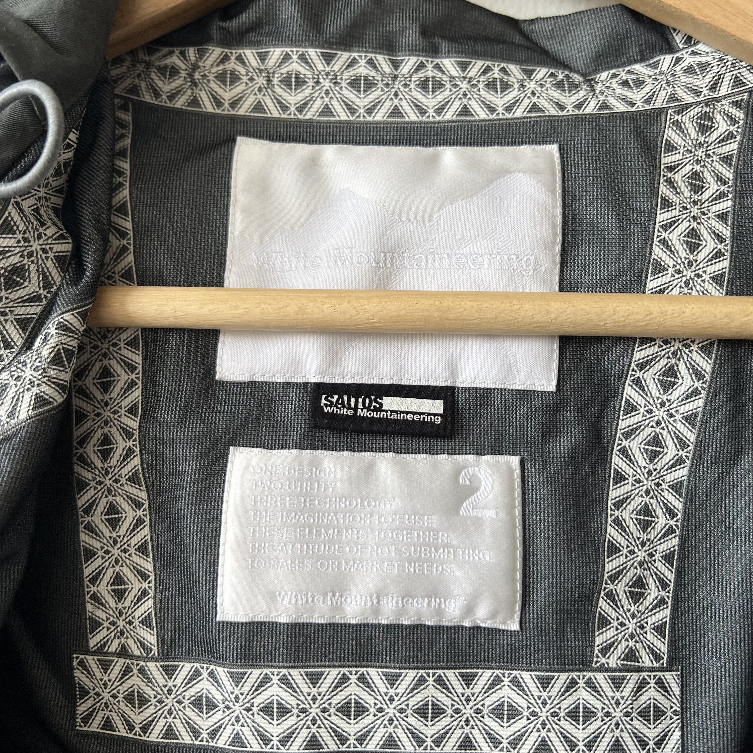 White Mountaineering White Mountaineering Saitos 3L Luggage Jacket Size US M / EU 48-50 / 2 - 4 Thumbnail