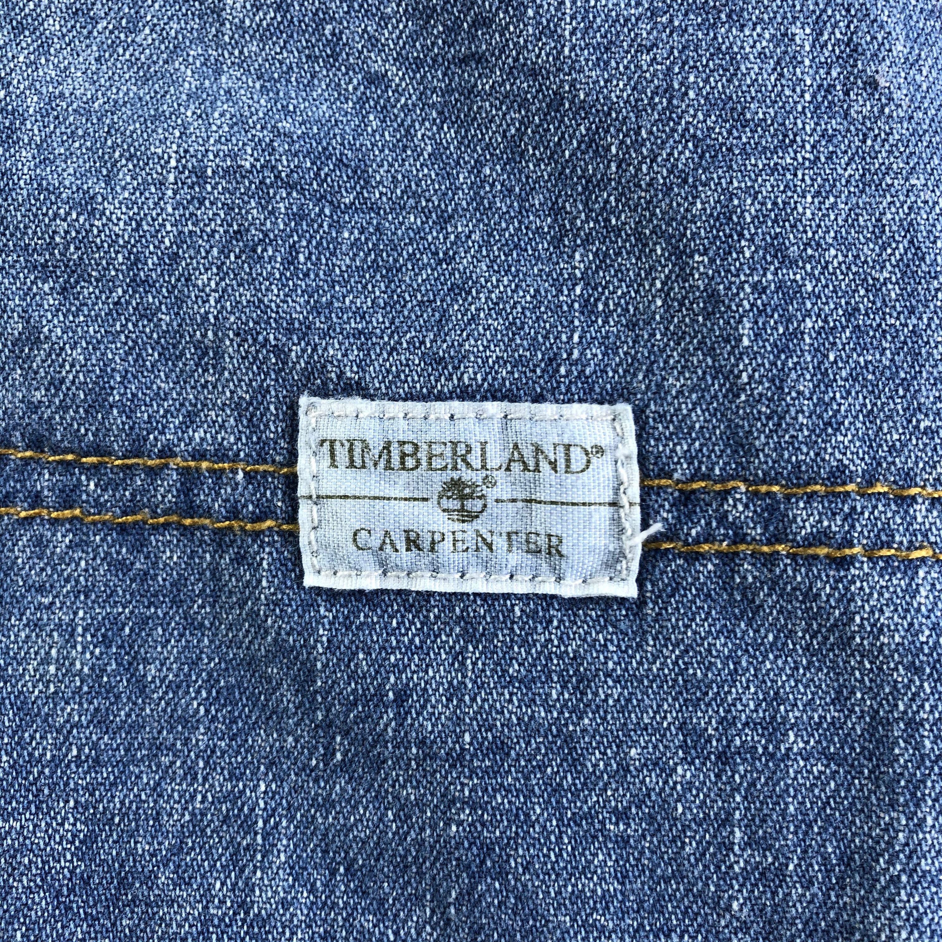 Timberland Vintage Timberland Carpenter Jeans Baggy Denim KJ2945 Size US 35 - 5 Thumbnail
