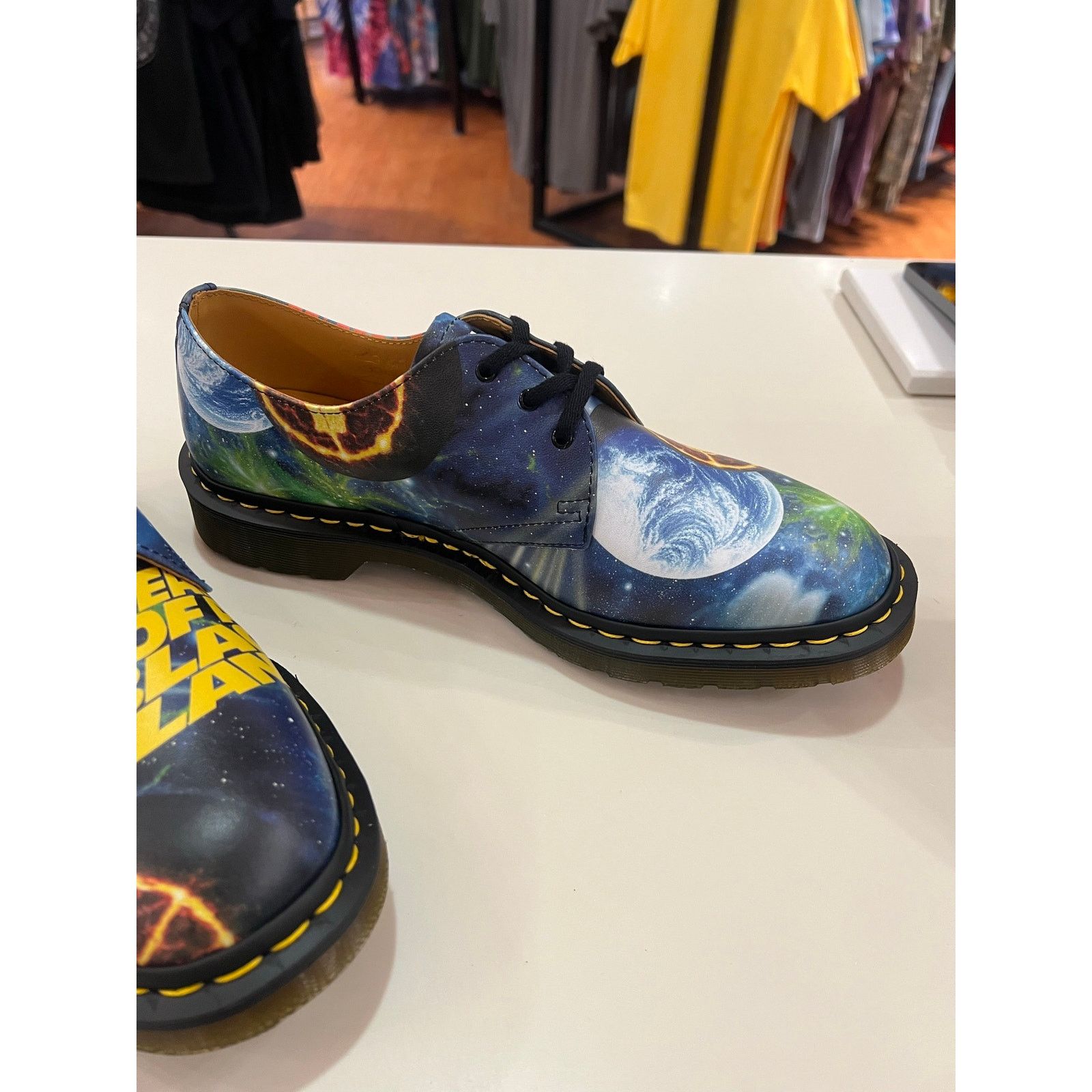 Public Enemy × Supreme × Undercover Dr Martens 3-Eye Supreme Undercover Public Enemy Size 10 DS Size US 10 / EU 43 - 5 Thumbnail